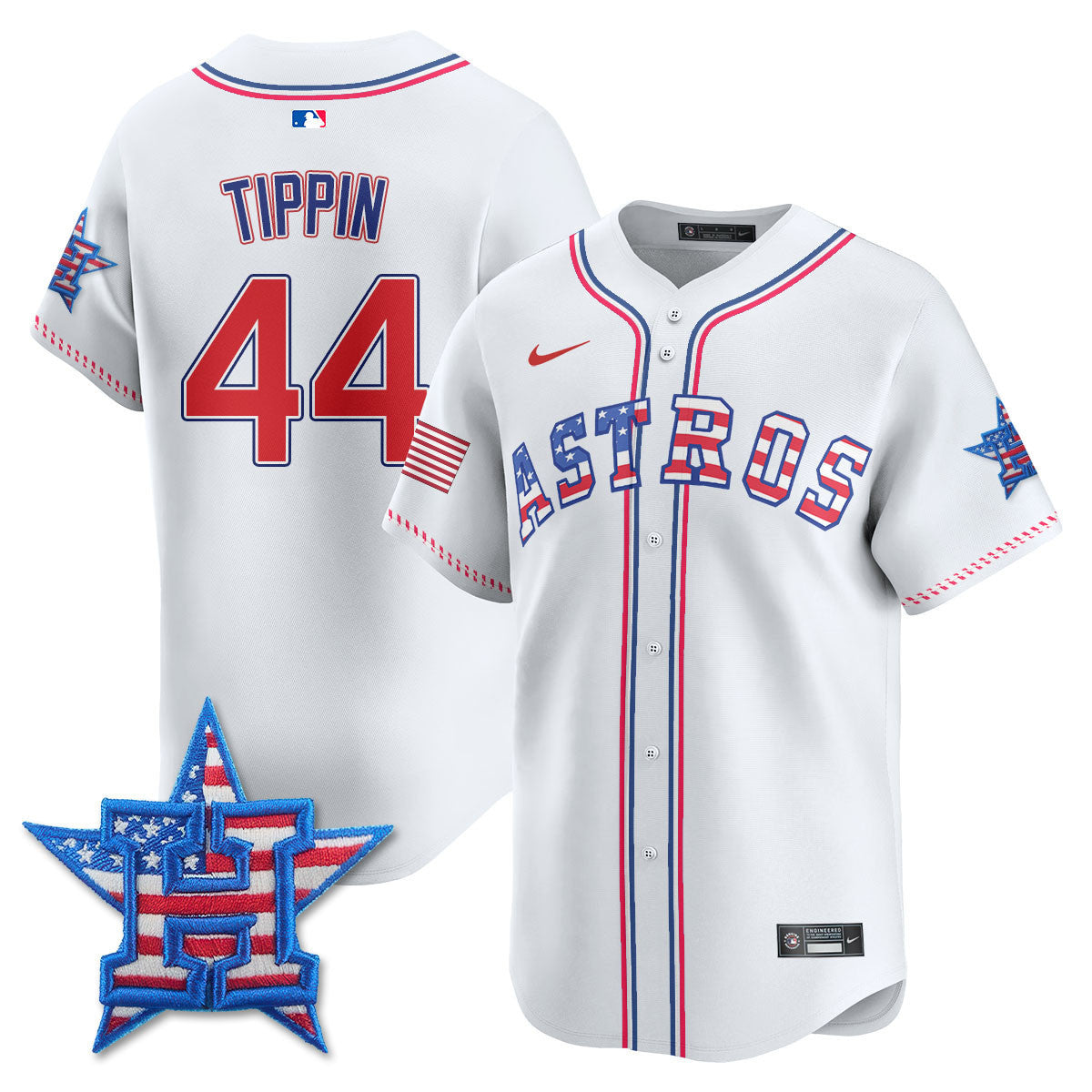 Men’s Houston 2025 Fourth of July Vapor Premier Limited Jersey