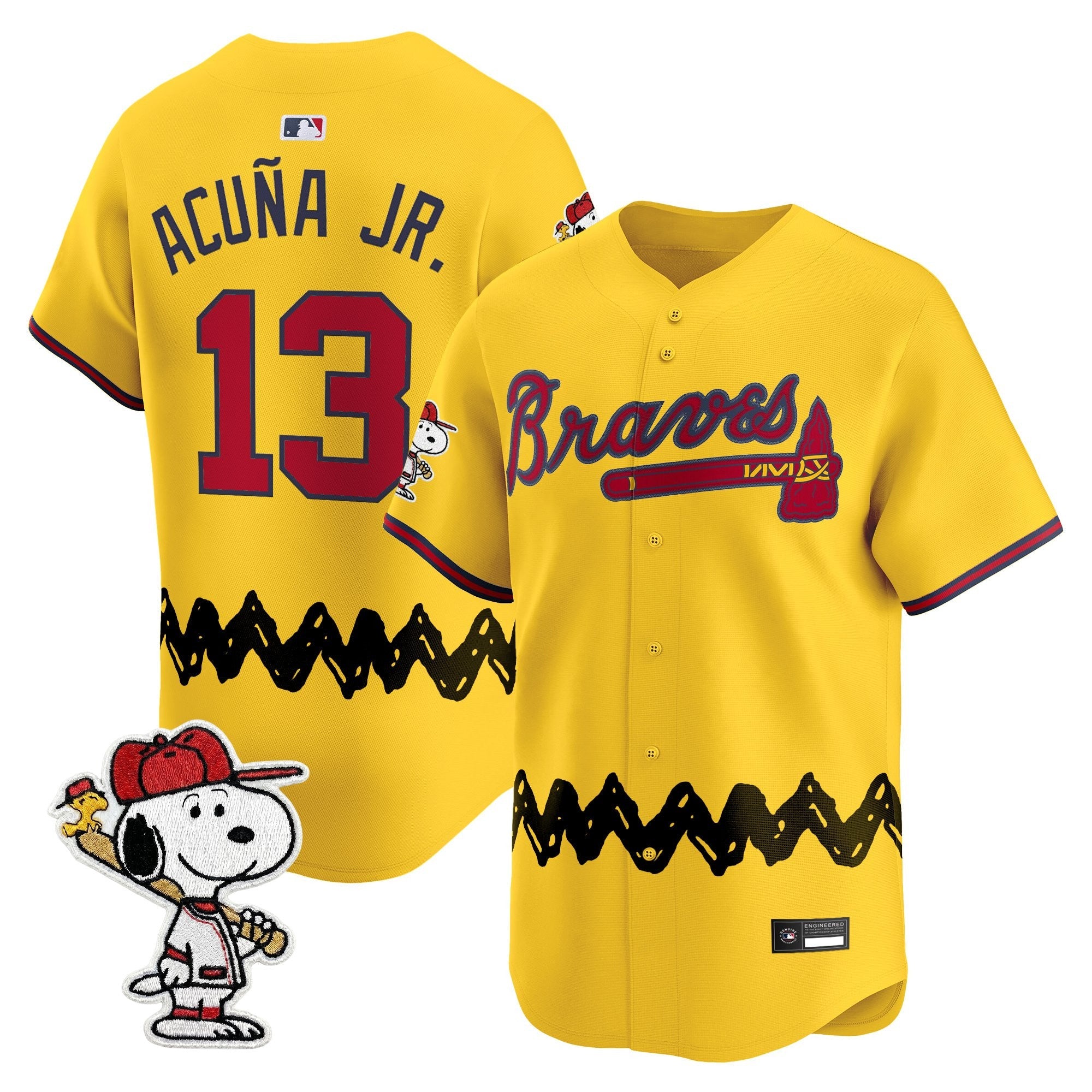 Men’s x Peanuts Vapor Premier Limited Jersey – Stitched