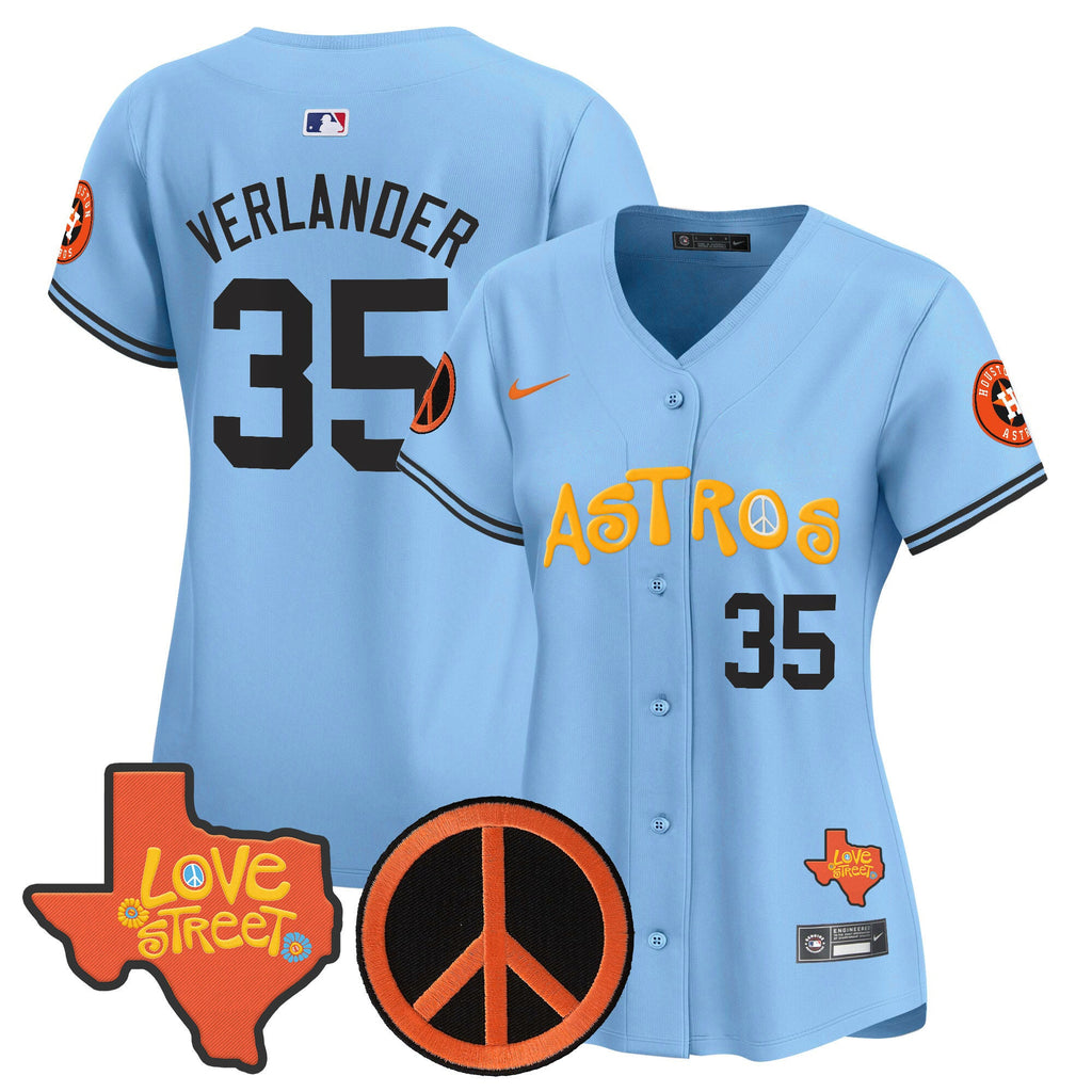 Women’s Love Street & Peace Sign Patch Vapor Premier Limited Jersey