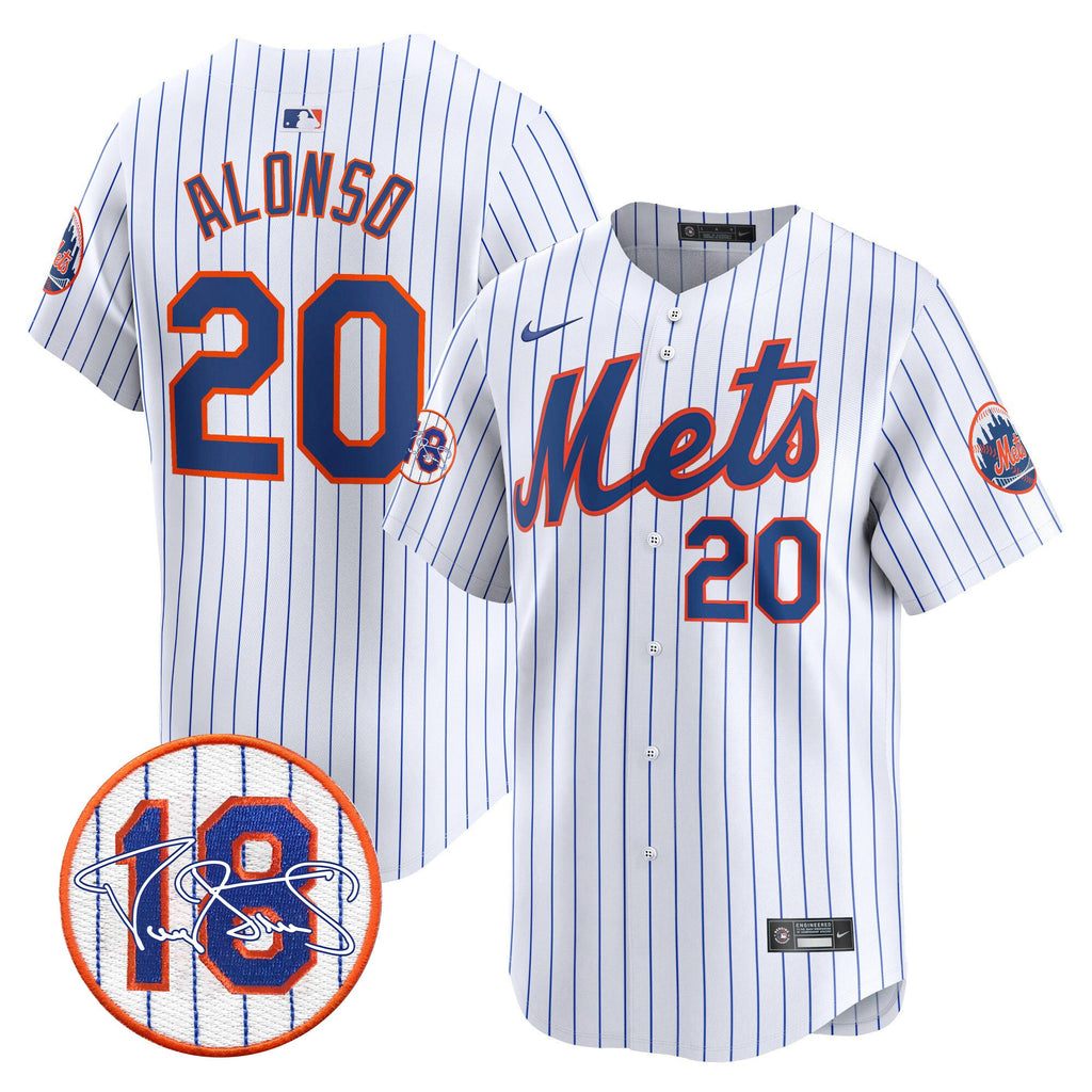 Men’s Darryl Strawberry Patch Vapor Premier Limited Jersey