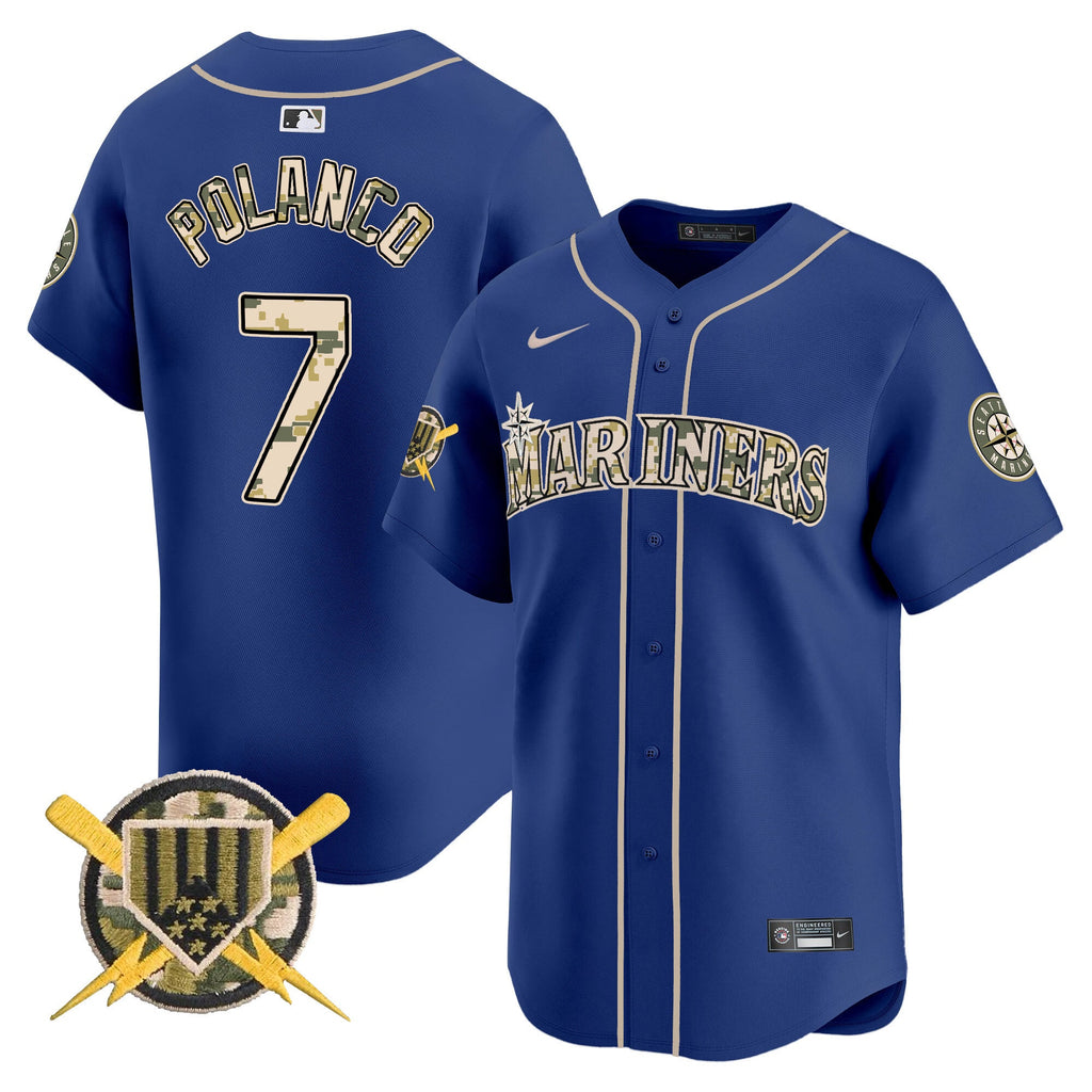 Men’s Seattle Armed Forces Day Vapor Premier Limited Jersey