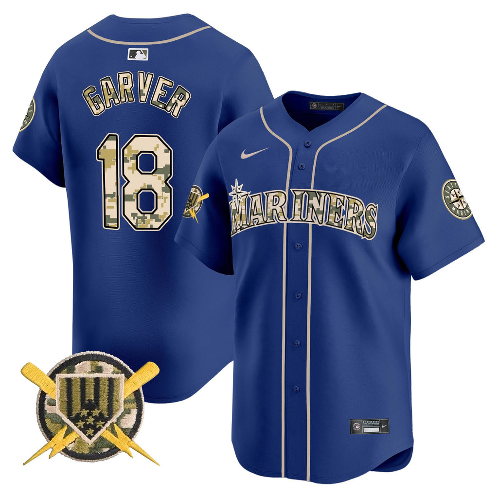 Men’s Seattle Armed Forces Day Vapor Premier Limited Jersey