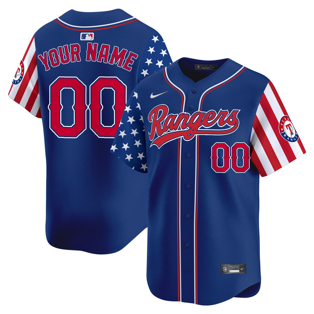 Texas 2024 Independence Day Vapor Premier Limited Custom Jersey