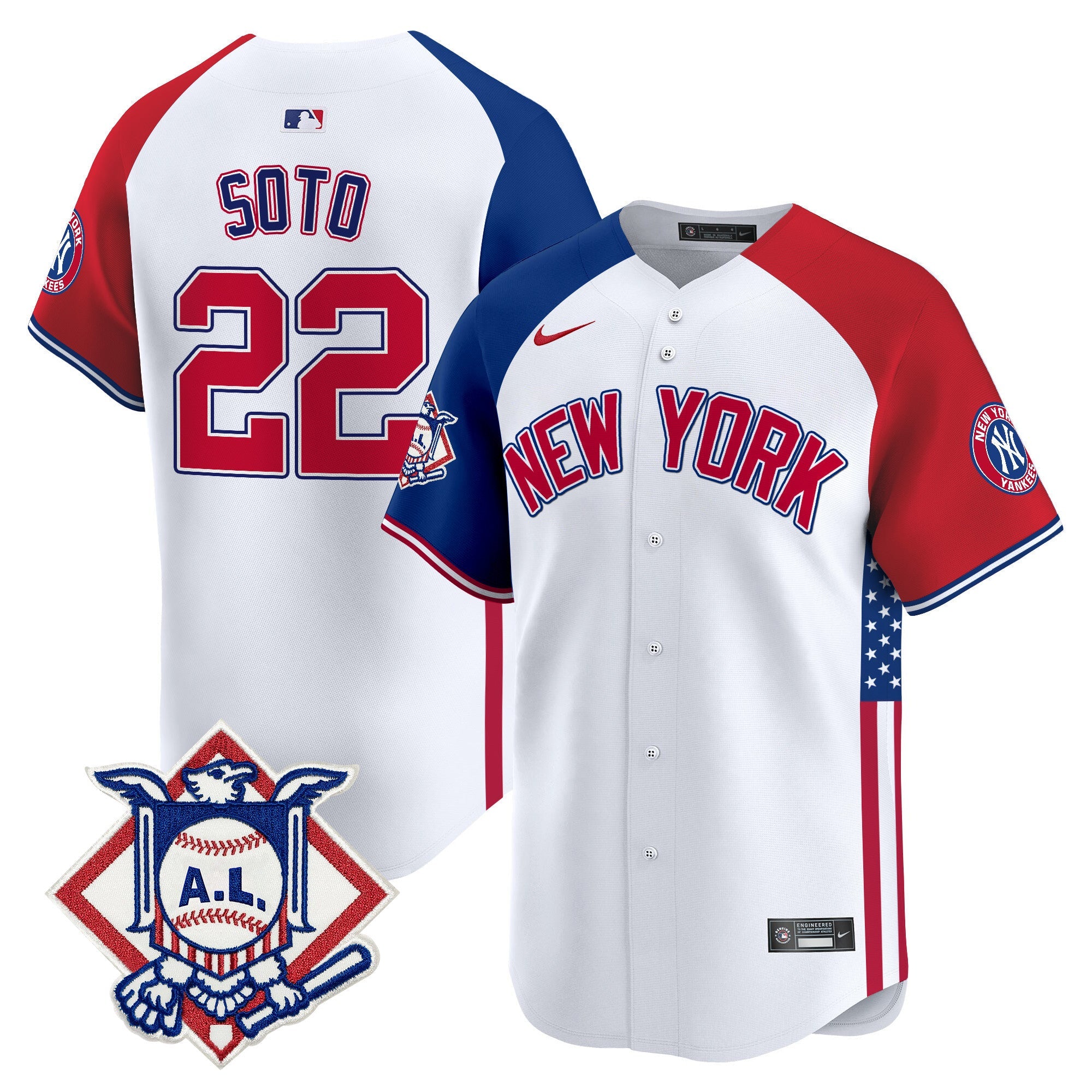 Men’s New York 2024 Fourth of July Vapor Premier Limited Jersey V8