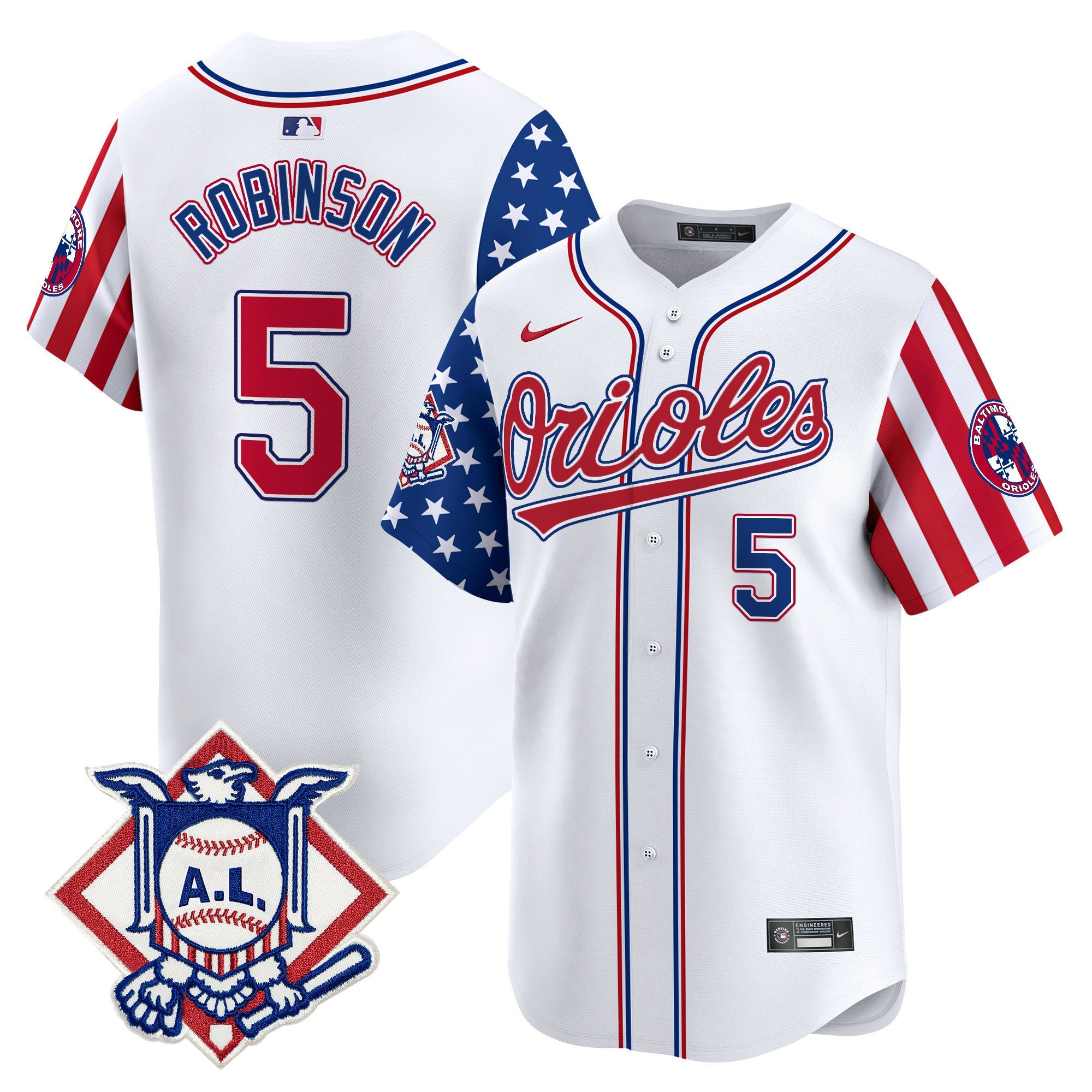 Men’s Baltimore 2024 Fourth of July Vapor Premier Limited Jersey
