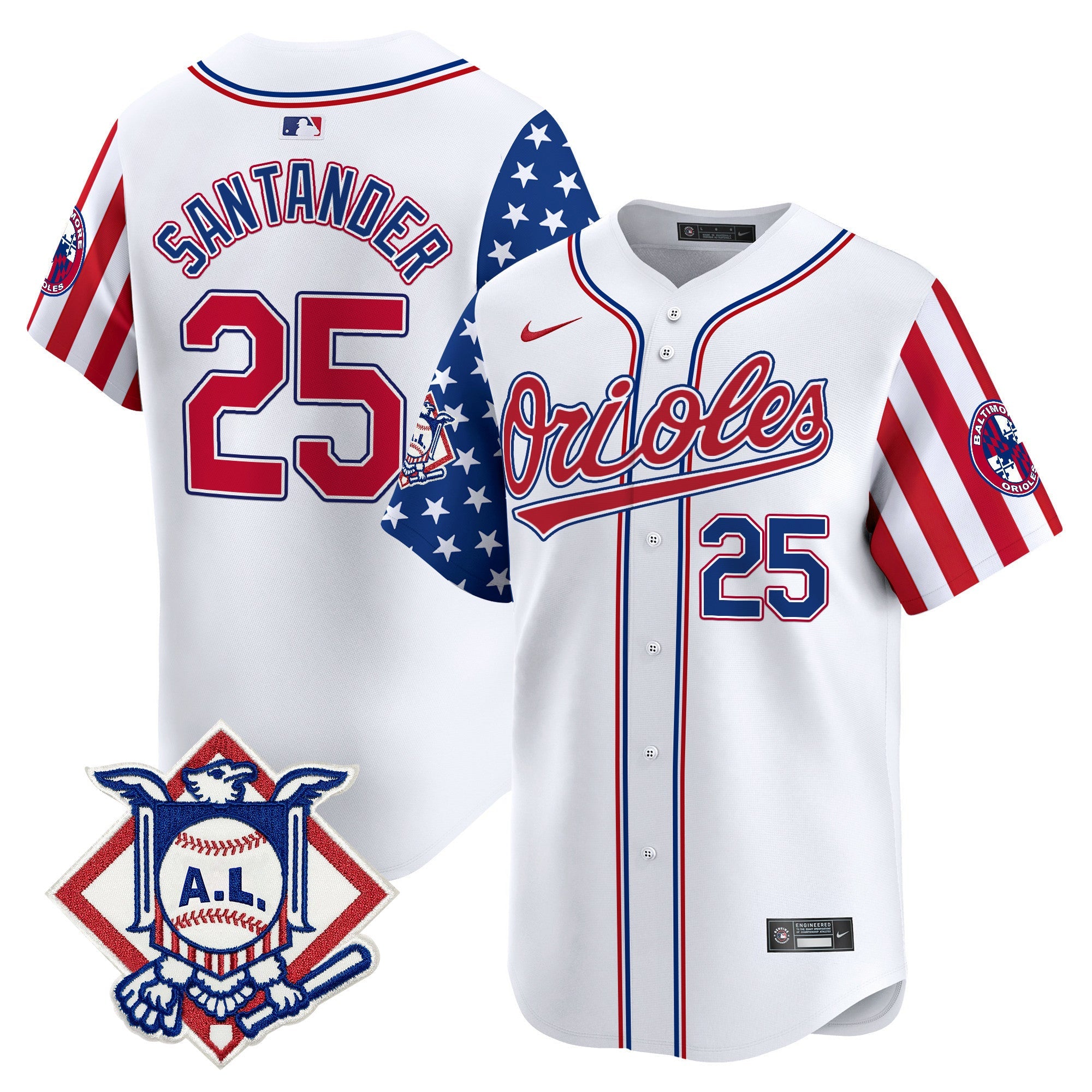 Men’s Baltimore 2024 Fourth of July Vapor Premier Limited Jersey