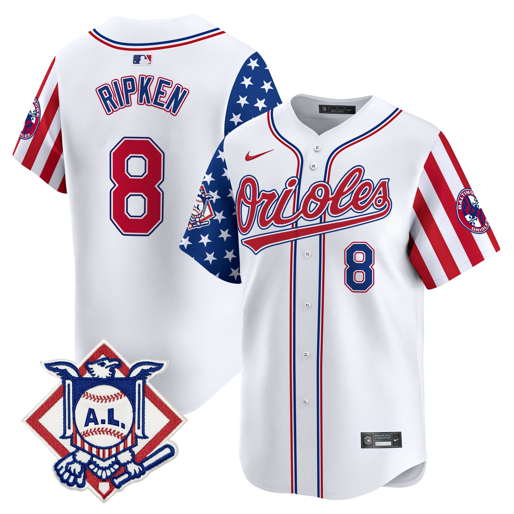 Men’s Baltimore 2024 Fourth of July Vapor Premier Limited Jersey