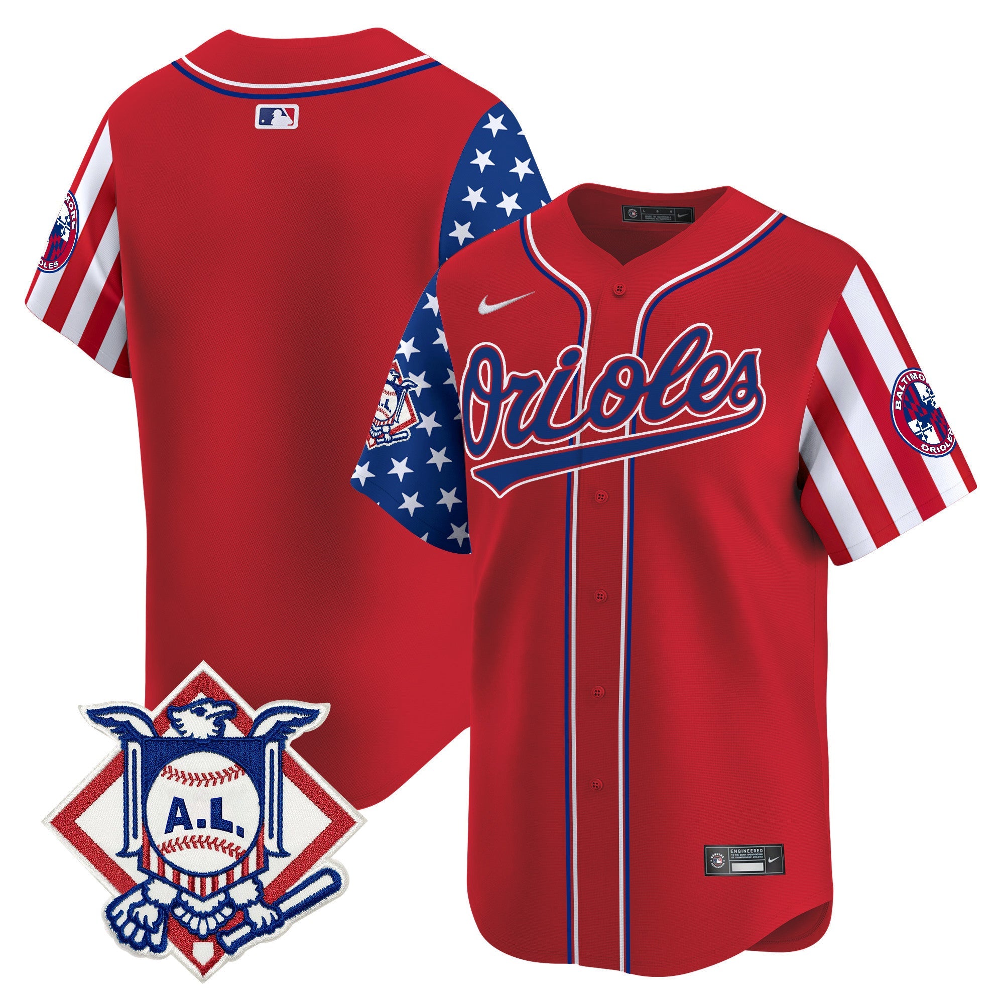 Men’s Baltimore 2024 Fourth of July Vapor Premier Limited Jersey