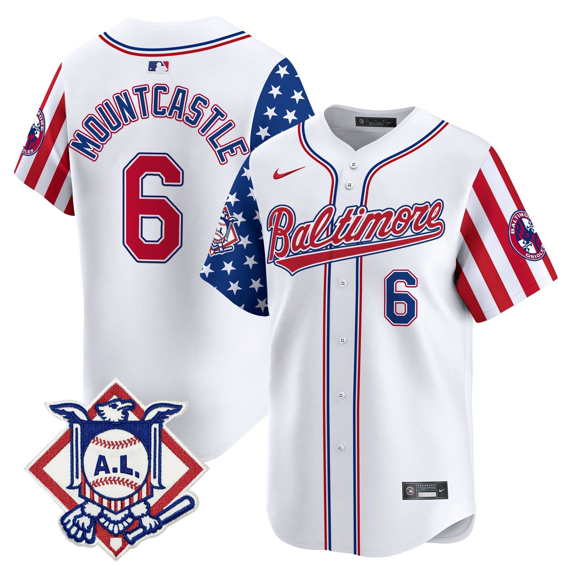 Men’s Baltimore 2024 Fourth of July Vapor Premier Limited Jersey