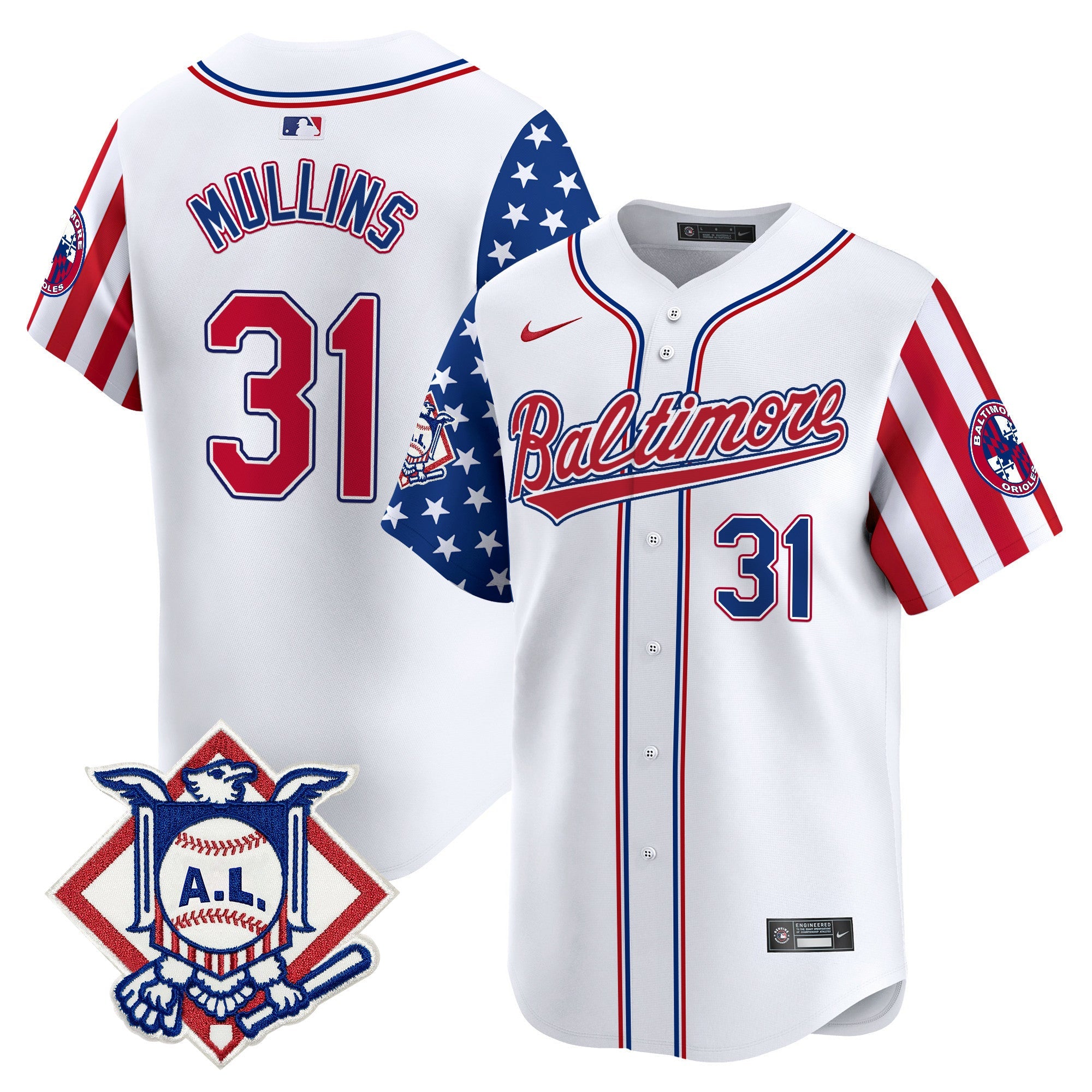 Men’s Baltimore 2024 Fourth of July Vapor Premier Limited Jersey