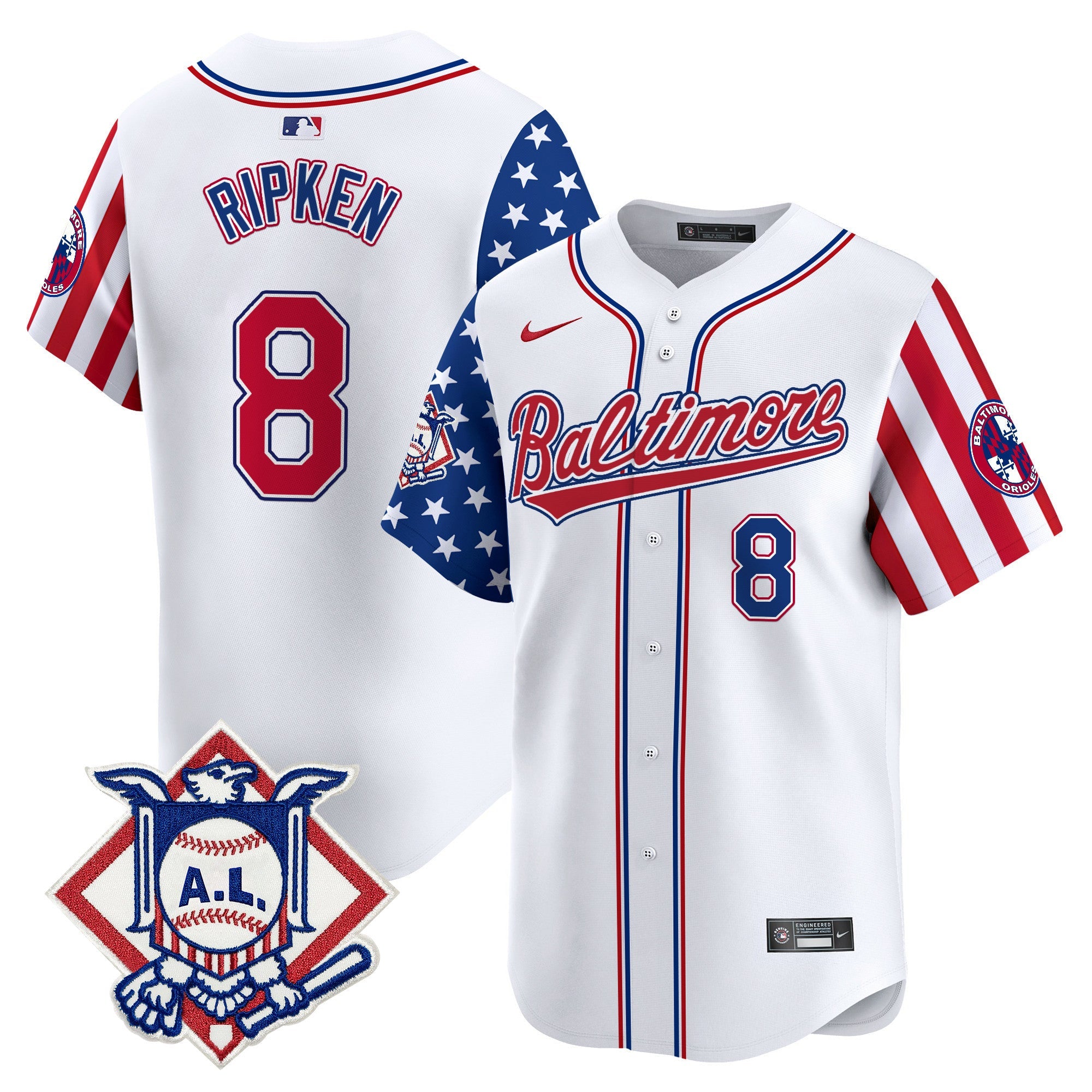 Men’s Baltimore 2024 Fourth of July Vapor Premier Limited Jersey