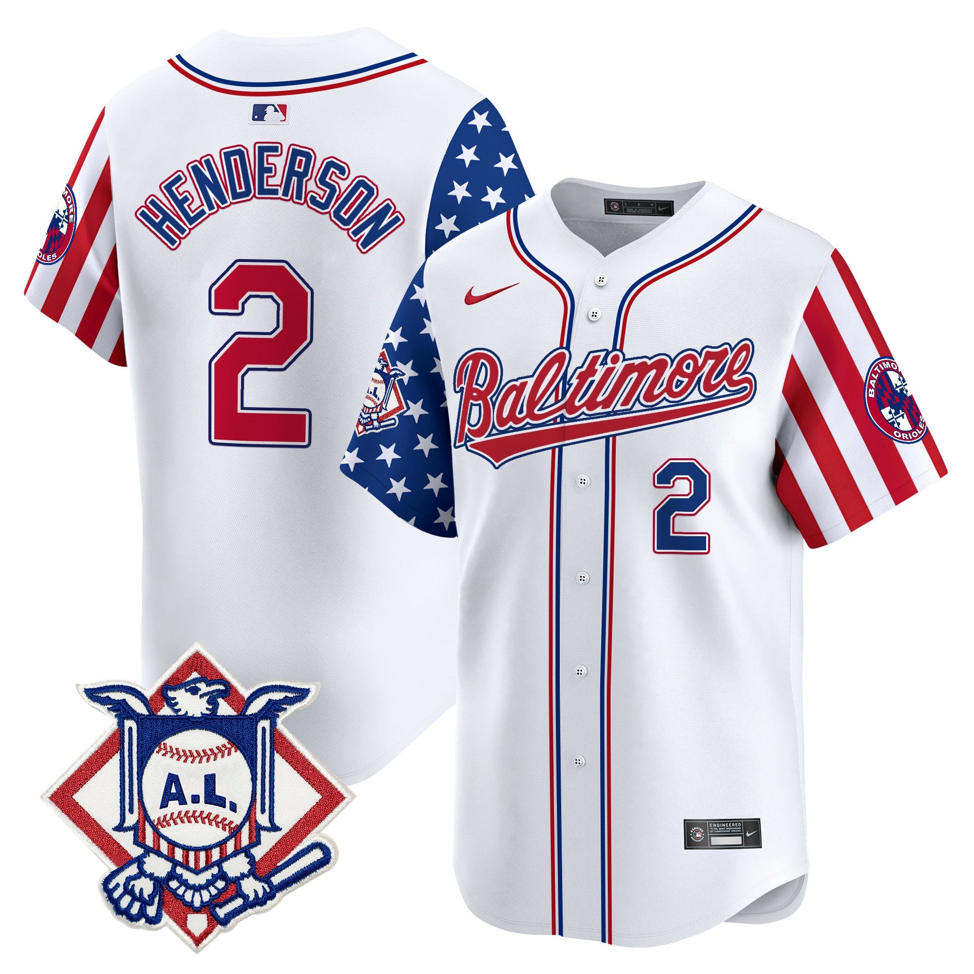 Men’s Baltimore 2024 Fourth of July Vapor Premier Limited Jersey