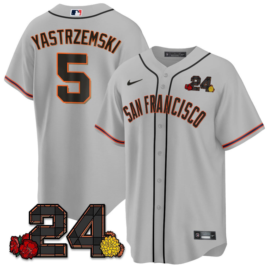 Men’s San Francisco 2024 Willie Mays Patch Vapor Premier Limited Jersey V2