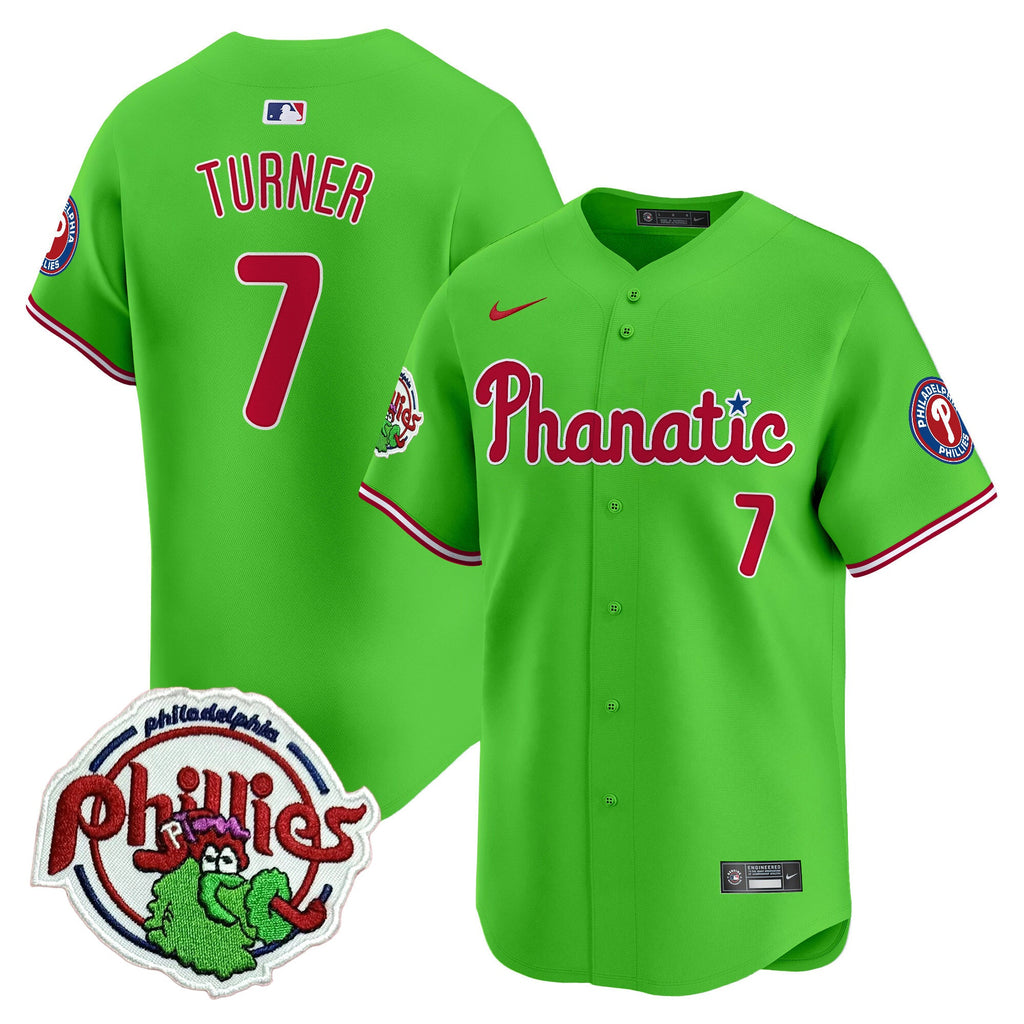 Youth’s Phanatic Patch Vapor Premier Limited Jersey