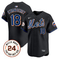 Men’s Willie Mays Patch Vapor Premier Limited Jersey