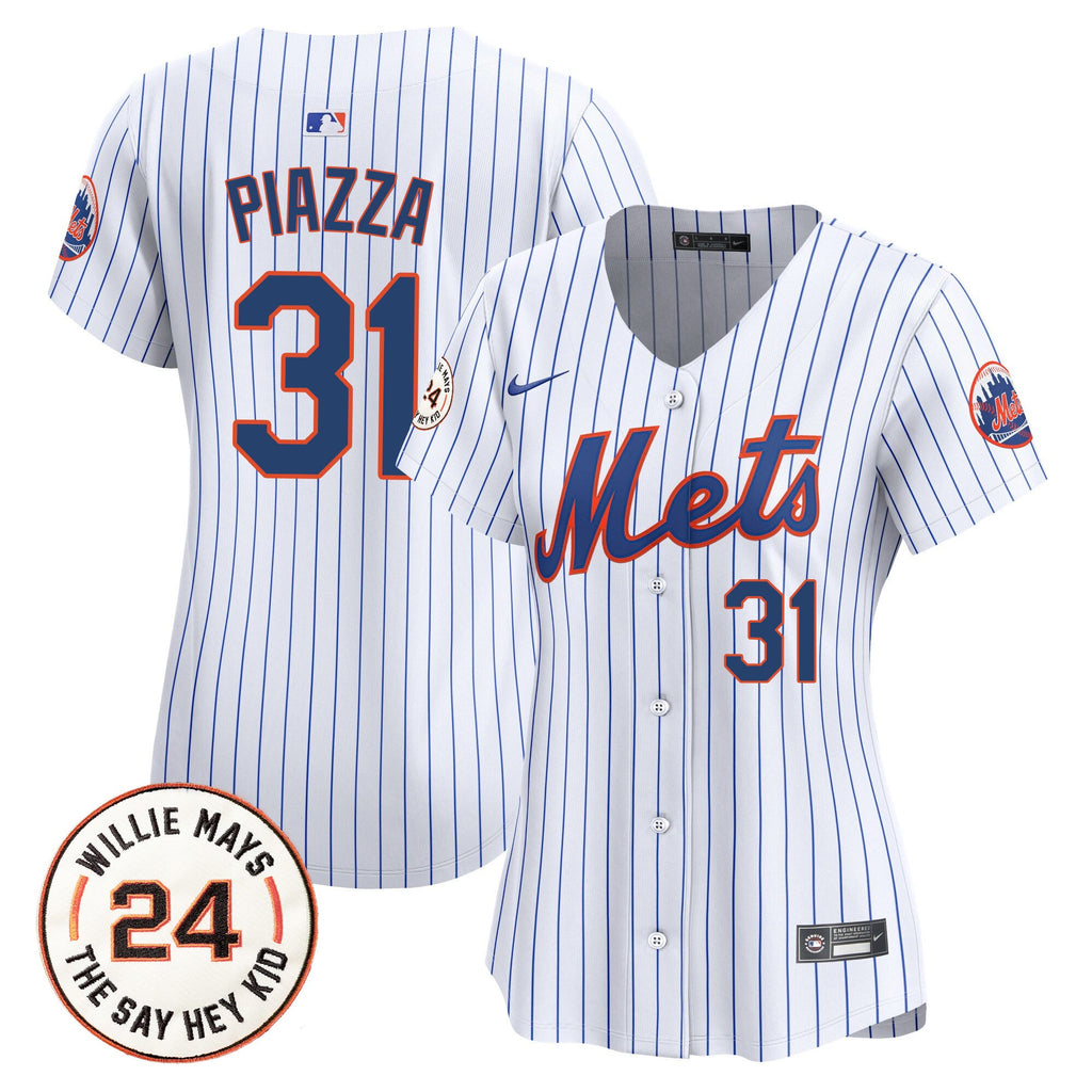 Women’s Willie Mays Patch Vapor Premier Limited Jersey