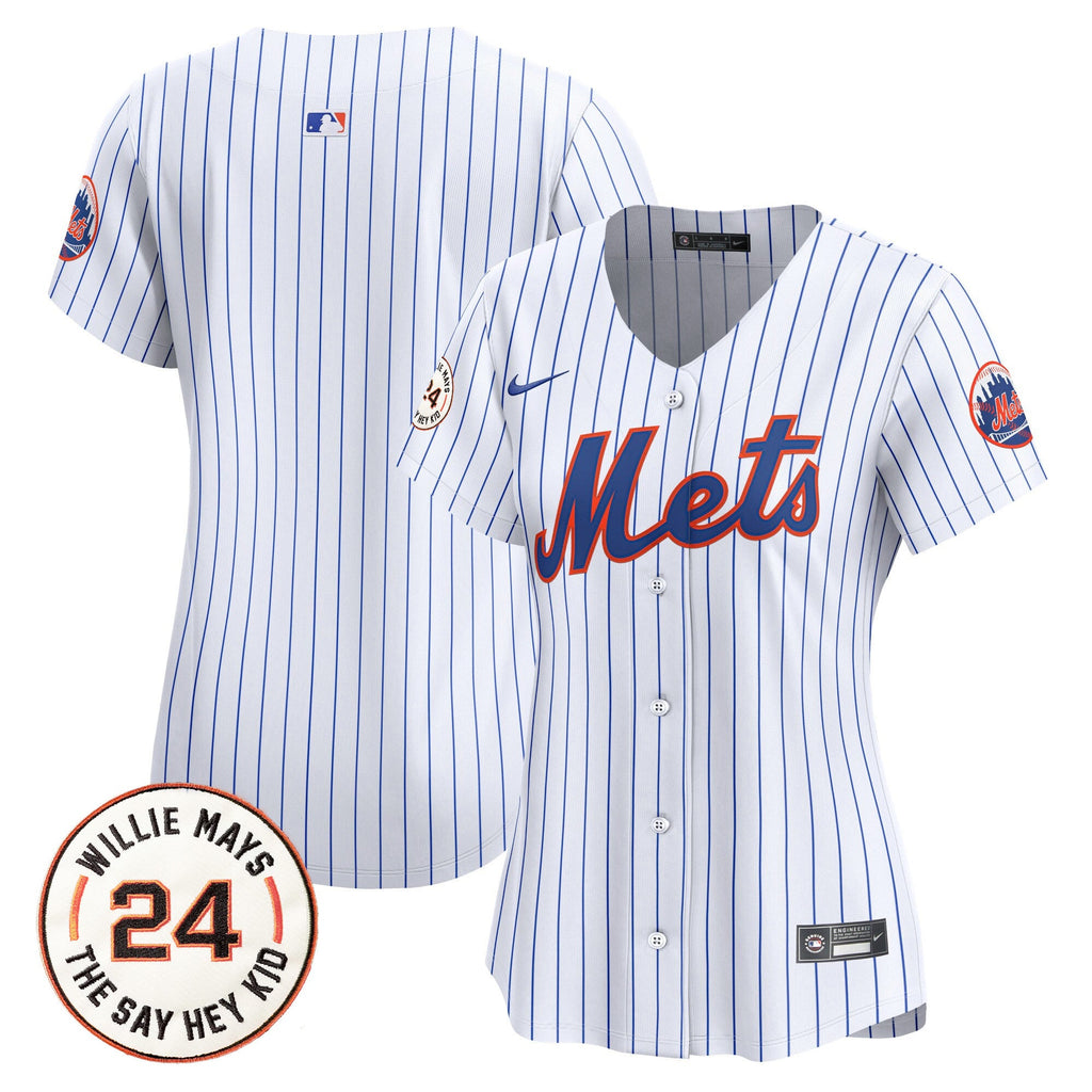 Women’s Willie Mays Patch Vapor Premier Limited Jersey