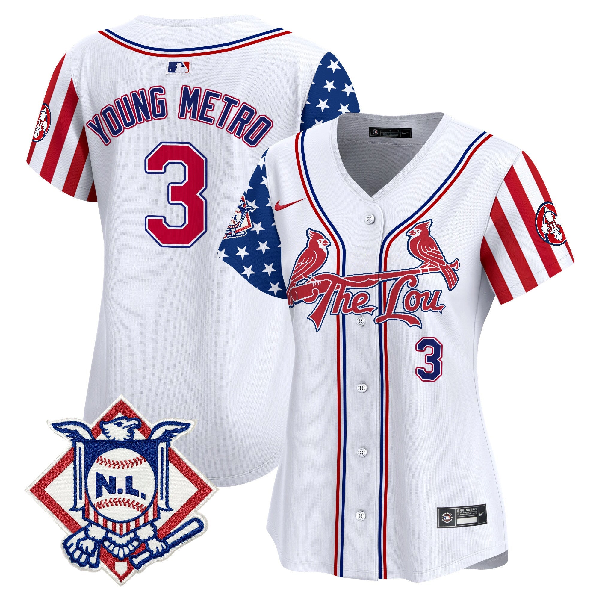 Women’s St. Louis 2024 Fourth of July Vapor Premier Limited Jersey