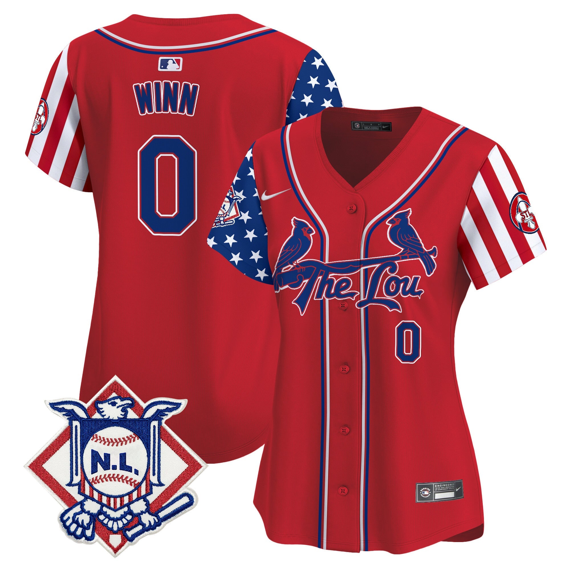 Women’s St. Louis 2024 Fourth of July Vapor Premier Limited Jersey