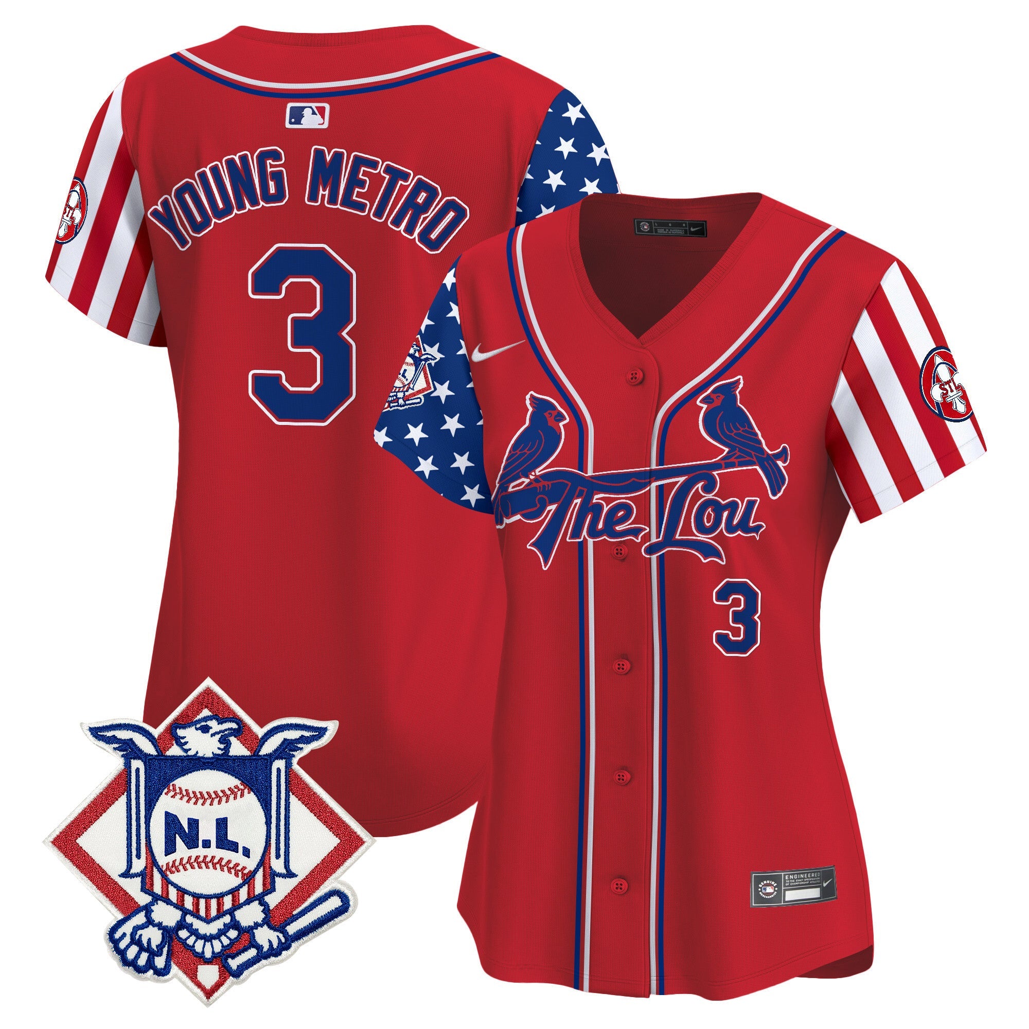 Women’s St. Louis 2024 Fourth of July Vapor Premier Limited Jersey