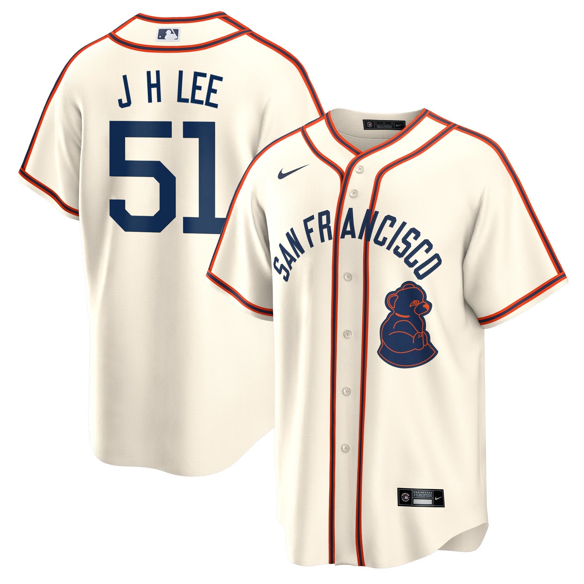 Men’s San Francisco 2024 Rickwood Classic Vapor Premier Limited Jersey