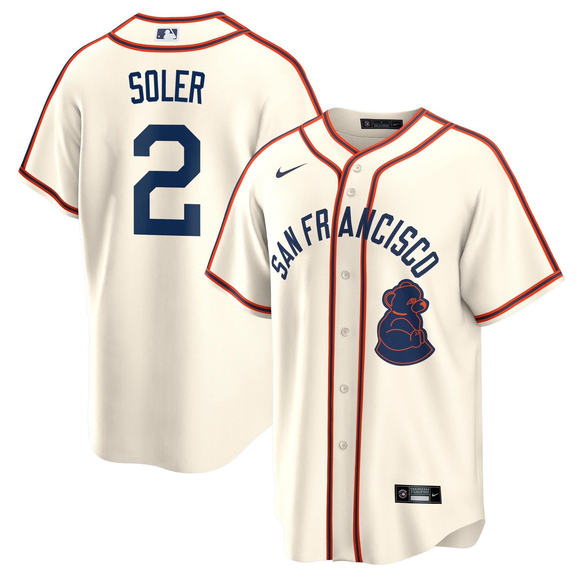 Men’s San Francisco 2024 Rickwood Classic Vapor Premier Limited Jersey