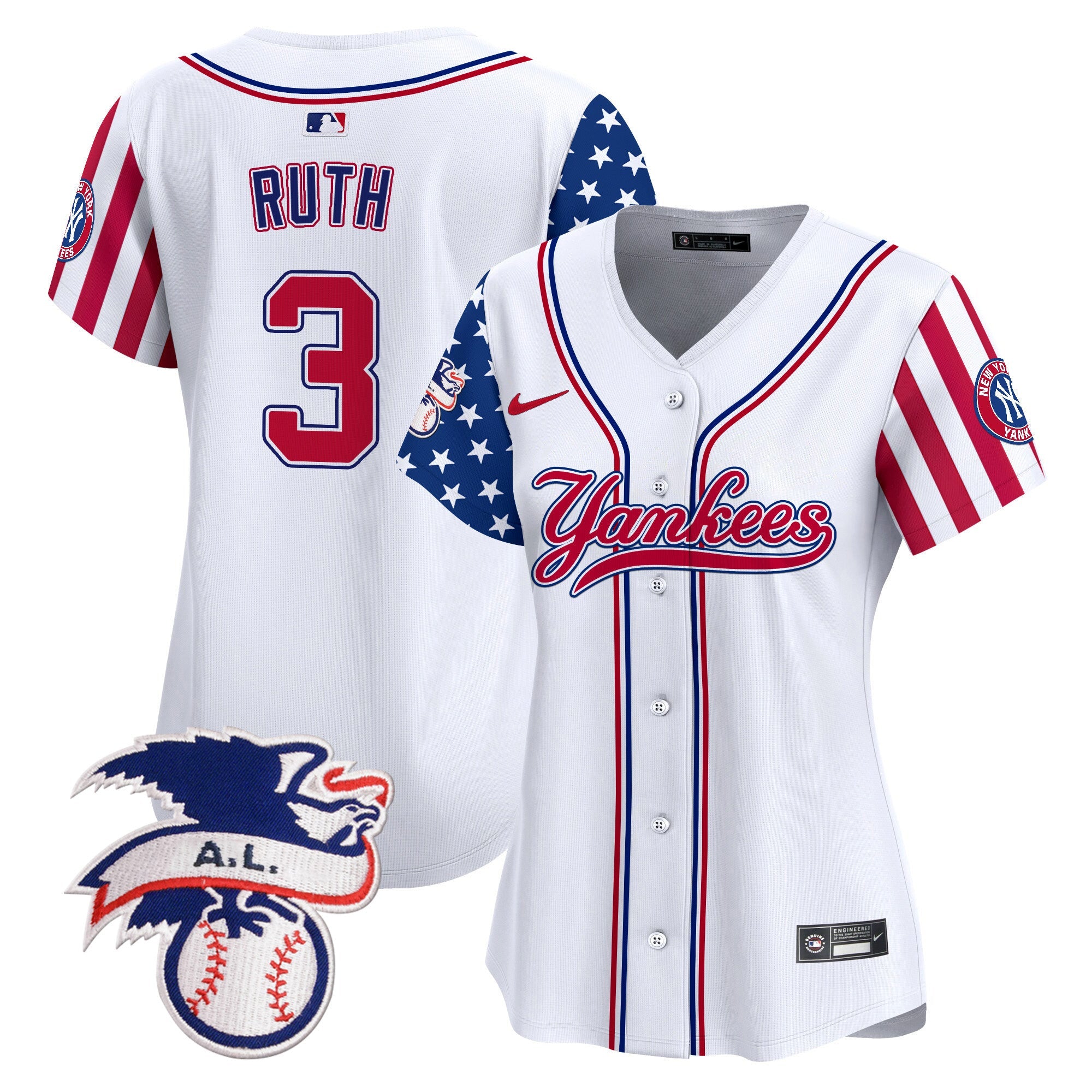 Women’s New York 2024 Fourth of July Vapor Premier Limited Jersey V7