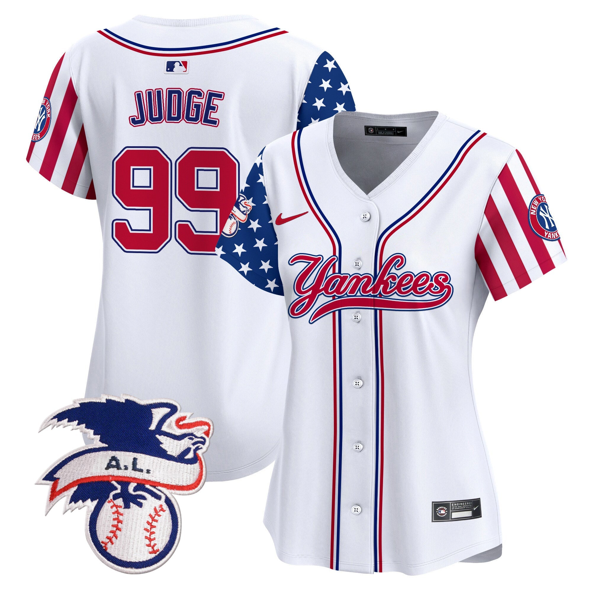Women’s New York 2024 Fourth of July Vapor Premier Limited Jersey V7