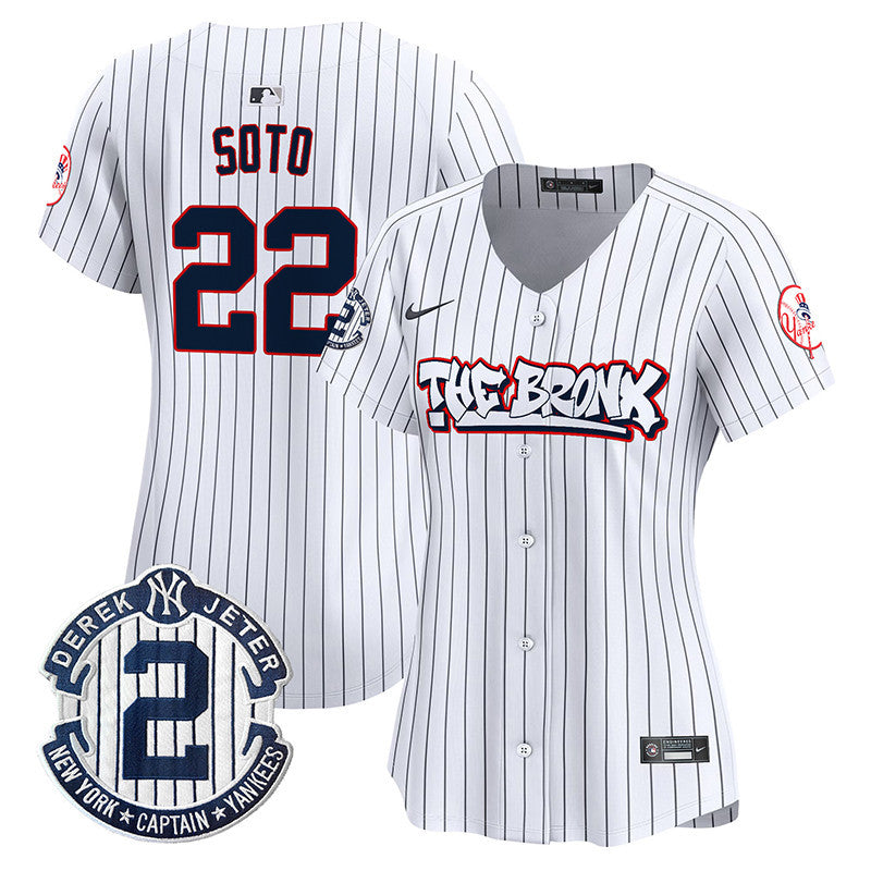 Women’s New York The Bronx Graffiti Vapor Premier Limited Jersey V2