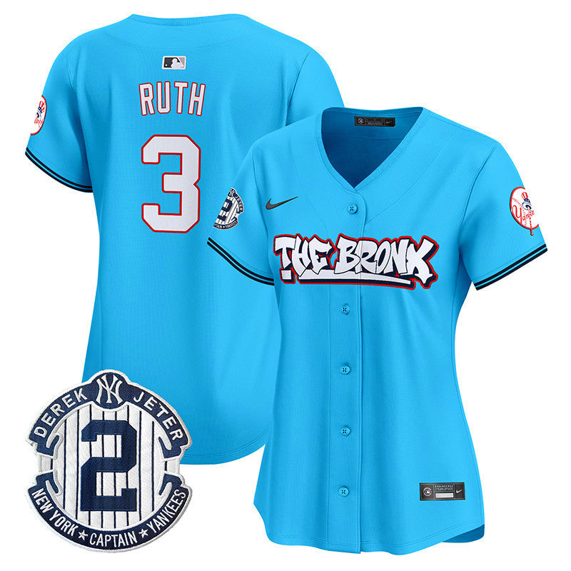 Women’s New York The Bronx Graffiti Vapor Premier Limited Jersey V2