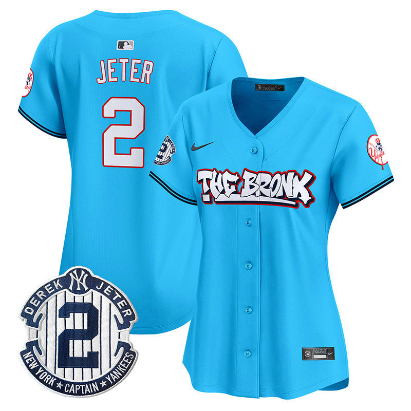 Women’s New York The Bronx Graffiti Vapor Premier Limited Jersey V2