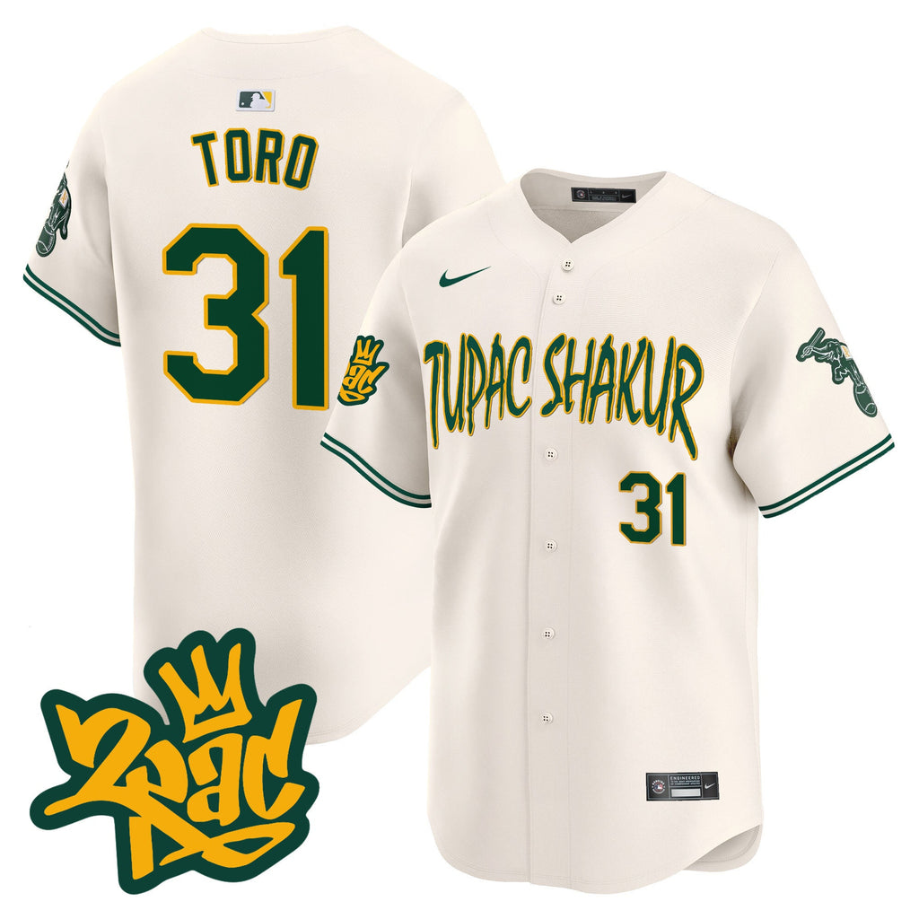Men’s Oakland Tupac Shakur Vapor Premier Limited Jersey