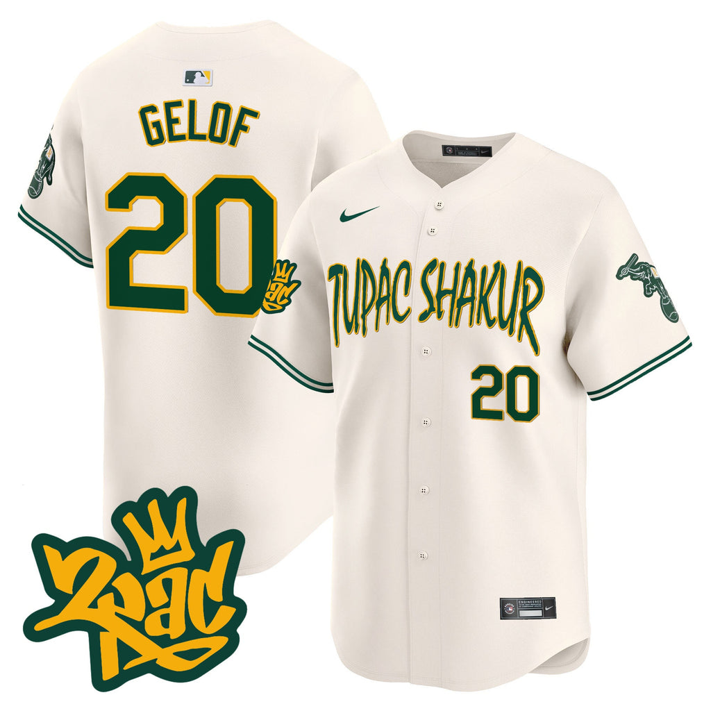 Men’s Oakland Tupac Shakur Vapor Premier Limited Jersey