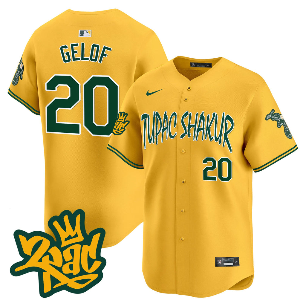 Men’s Oakland Tupac Shakur Vapor Premier Limited Jersey