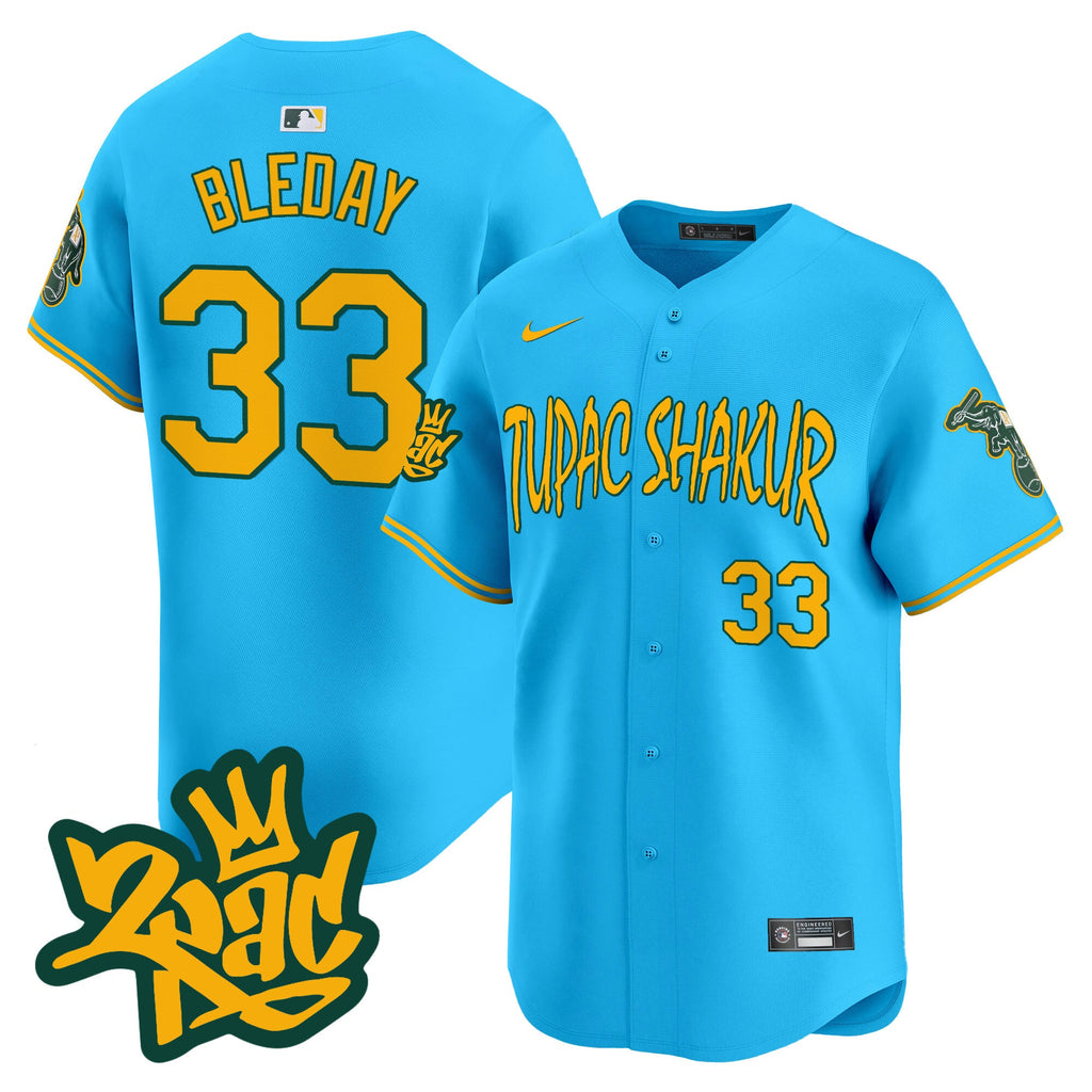 Men’s Oakland Tupac Shakur Vapor Premier Limited Jersey