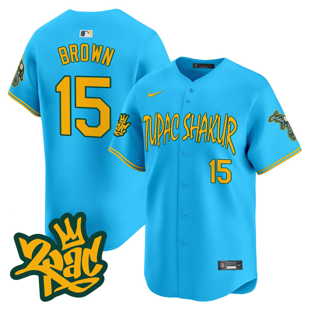Men’s Oakland Tupac Shakur Vapor Premier Limited Jersey