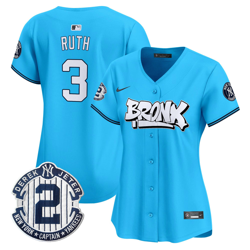 Women’s New York The Bronx Graffiti Vapor Premier Limited Jersey V3