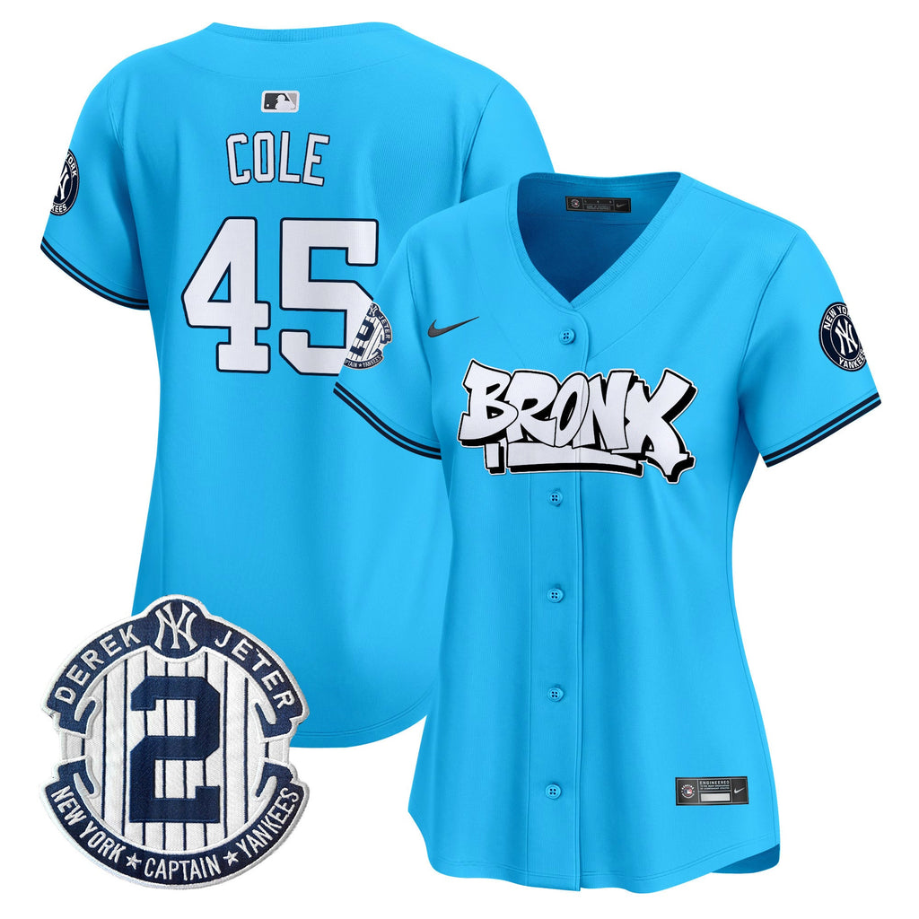 Women’s New York The Bronx Graffiti Vapor Premier Limited Jersey V3