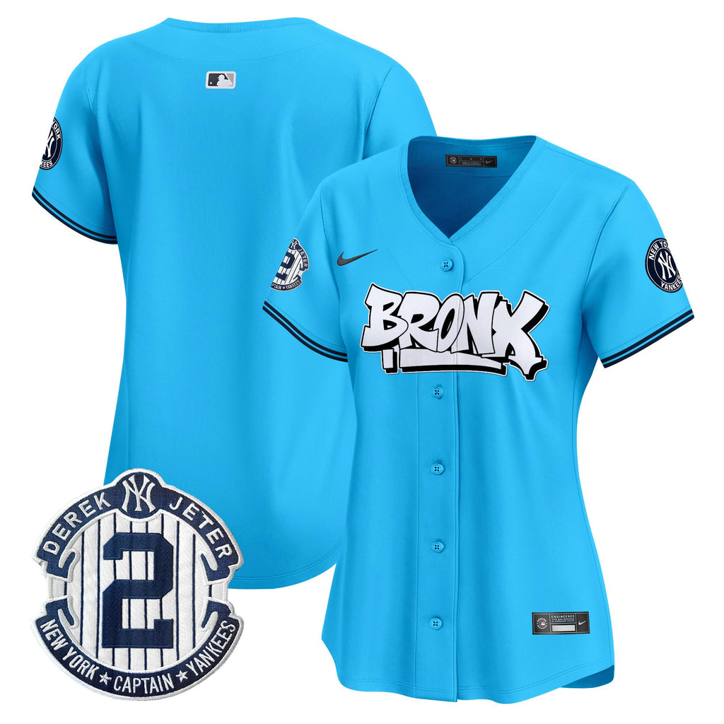 Women’s New York The Bronx Graffiti Vapor Premier Limited Jersey V3