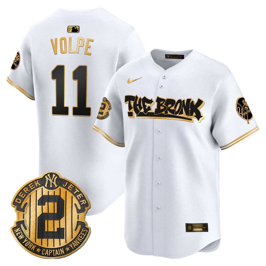 Men’s New York The Bronx Graffiti Vapor Premier Limited Jersey V5