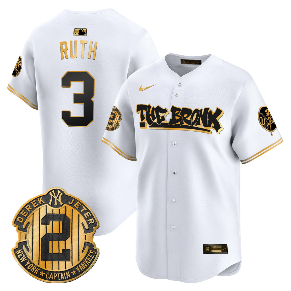 Men’s New York The Bronx Graffiti Vapor Premier Limited Jersey V5