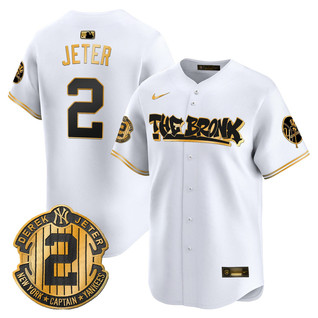 Men’s New York The Bronx Graffiti Vapor Premier Limited Jersey V5