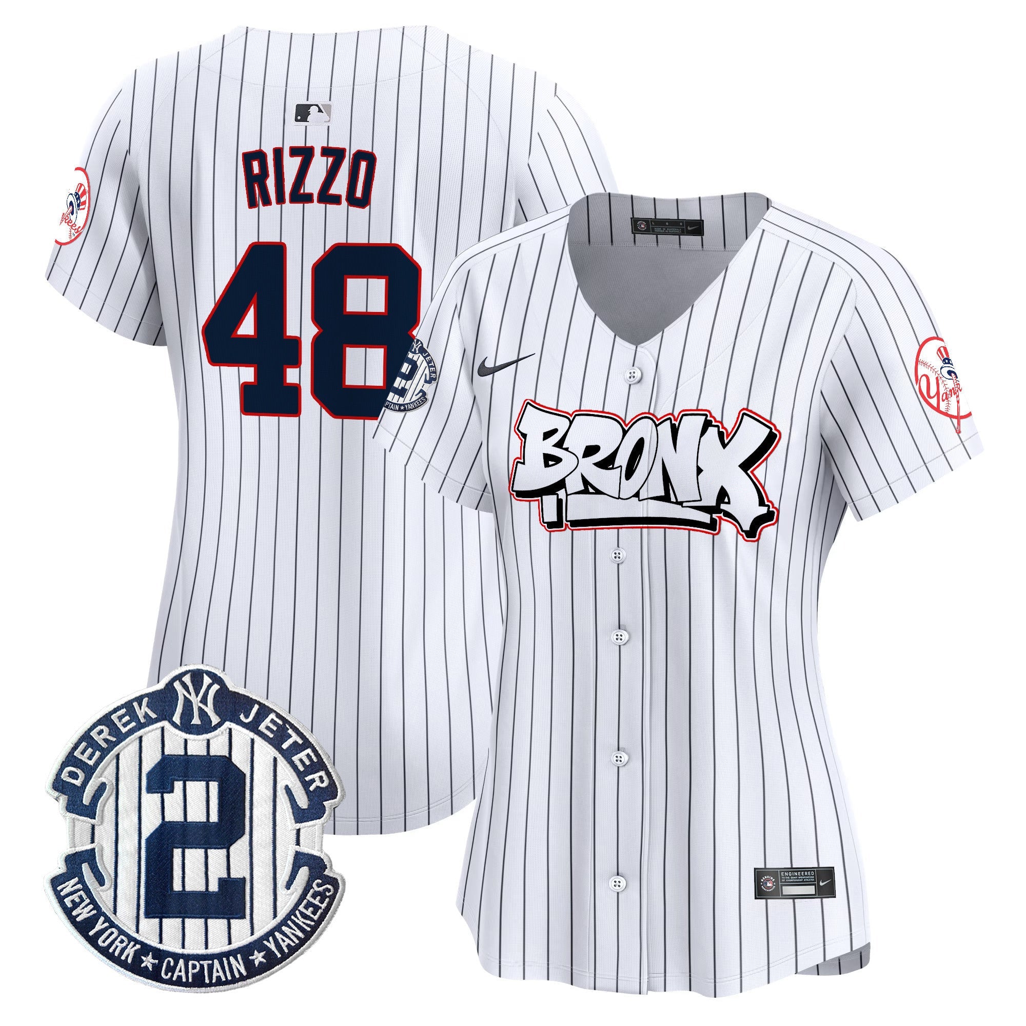 Women’s New York The Bronx Graffiti Vapor Premier Limited Jersey V4