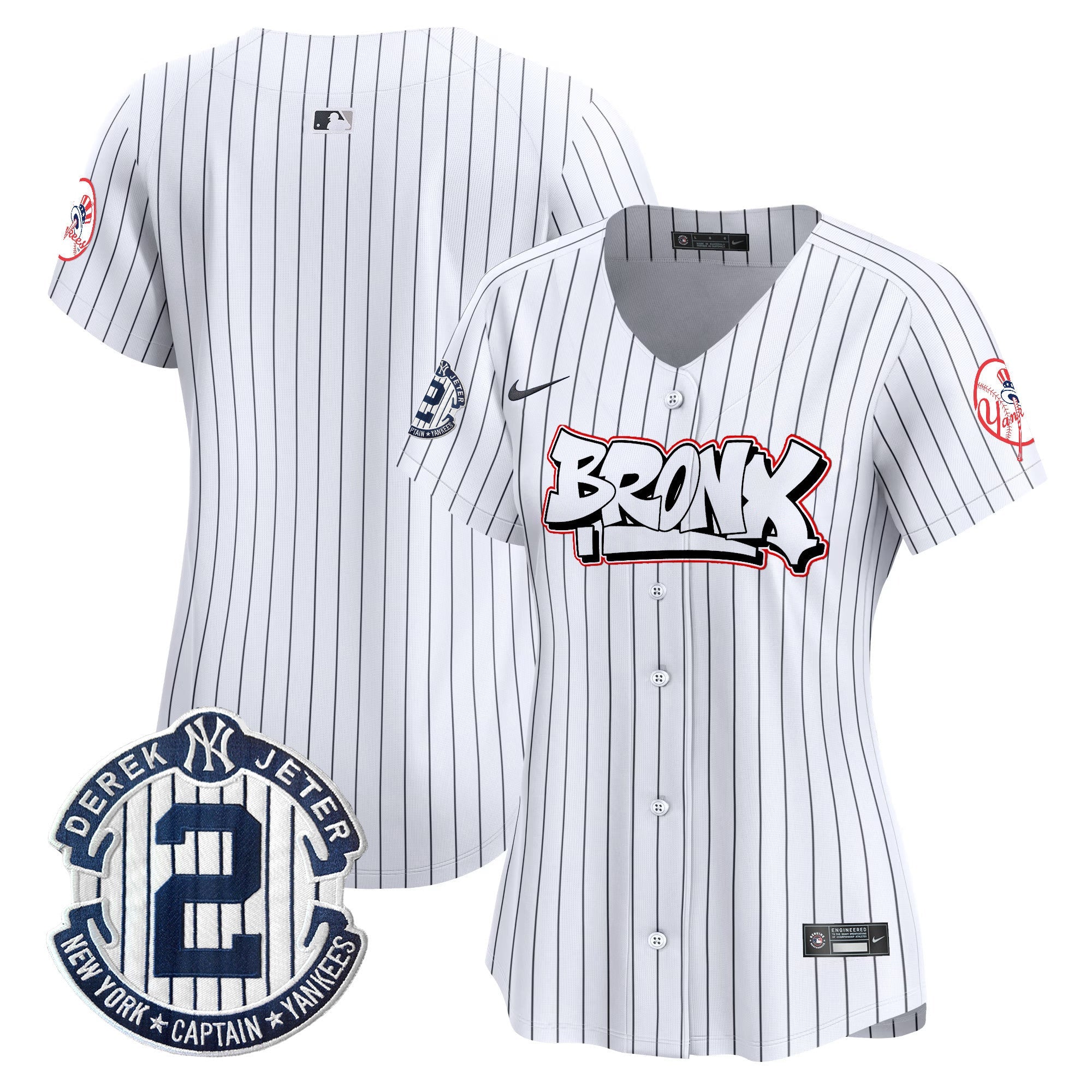 Women’s New York The Bronx Graffiti Vapor Premier Limited Jersey V4