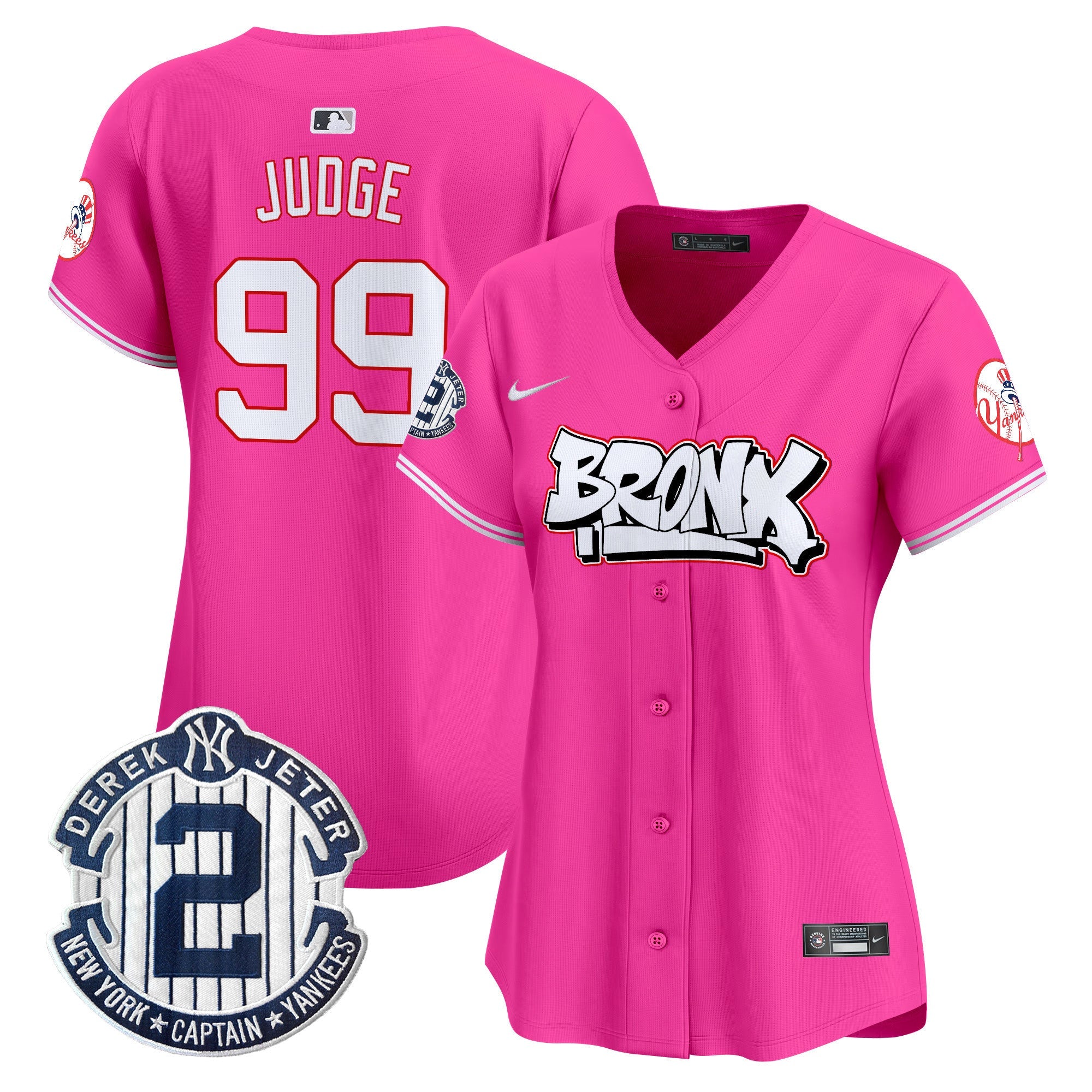 Women’s New York The Bronx Graffiti Vapor Premier Limited Jersey V4