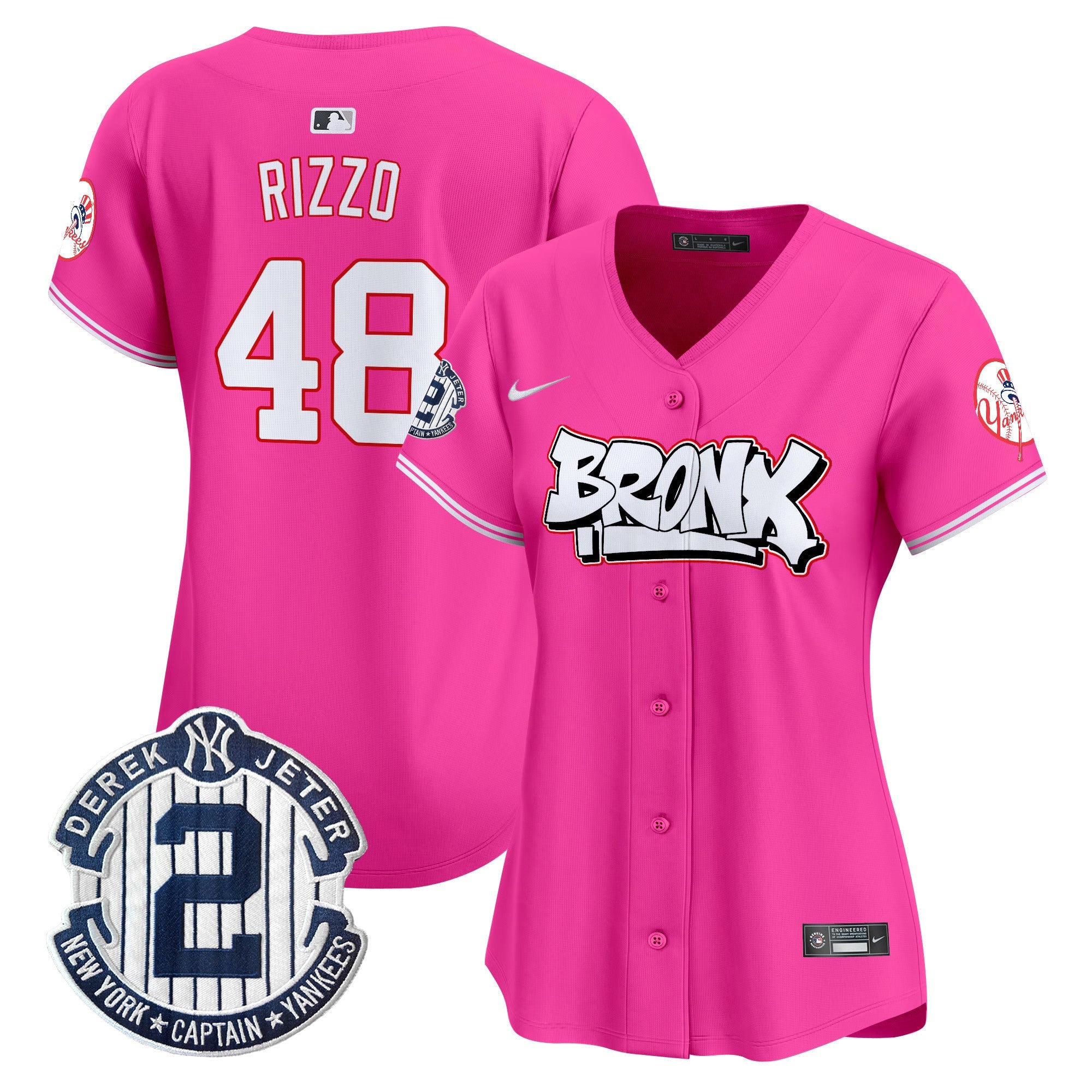 Women’s New York The Bronx Graffiti Vapor Premier Limited Jersey V4