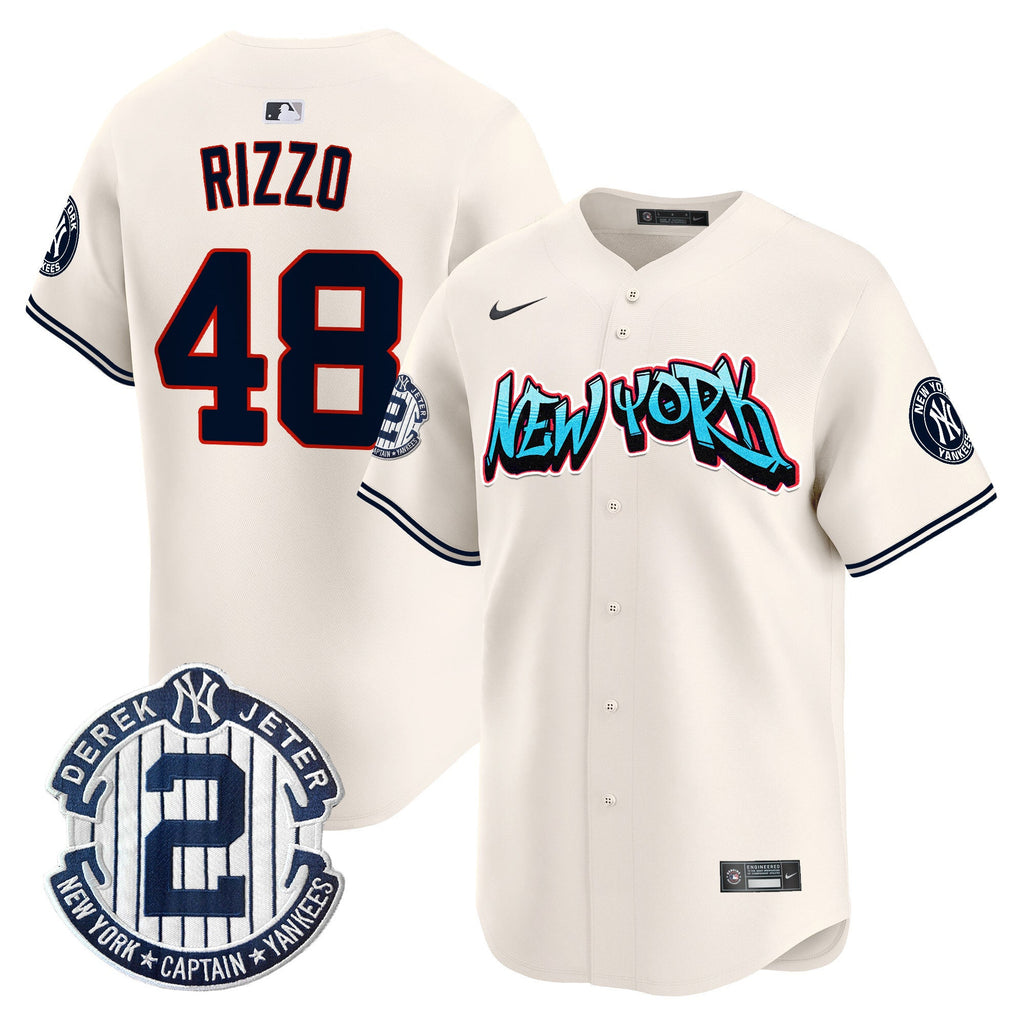 Men’s New York Graffiti Vapor Premier Limited Jersey