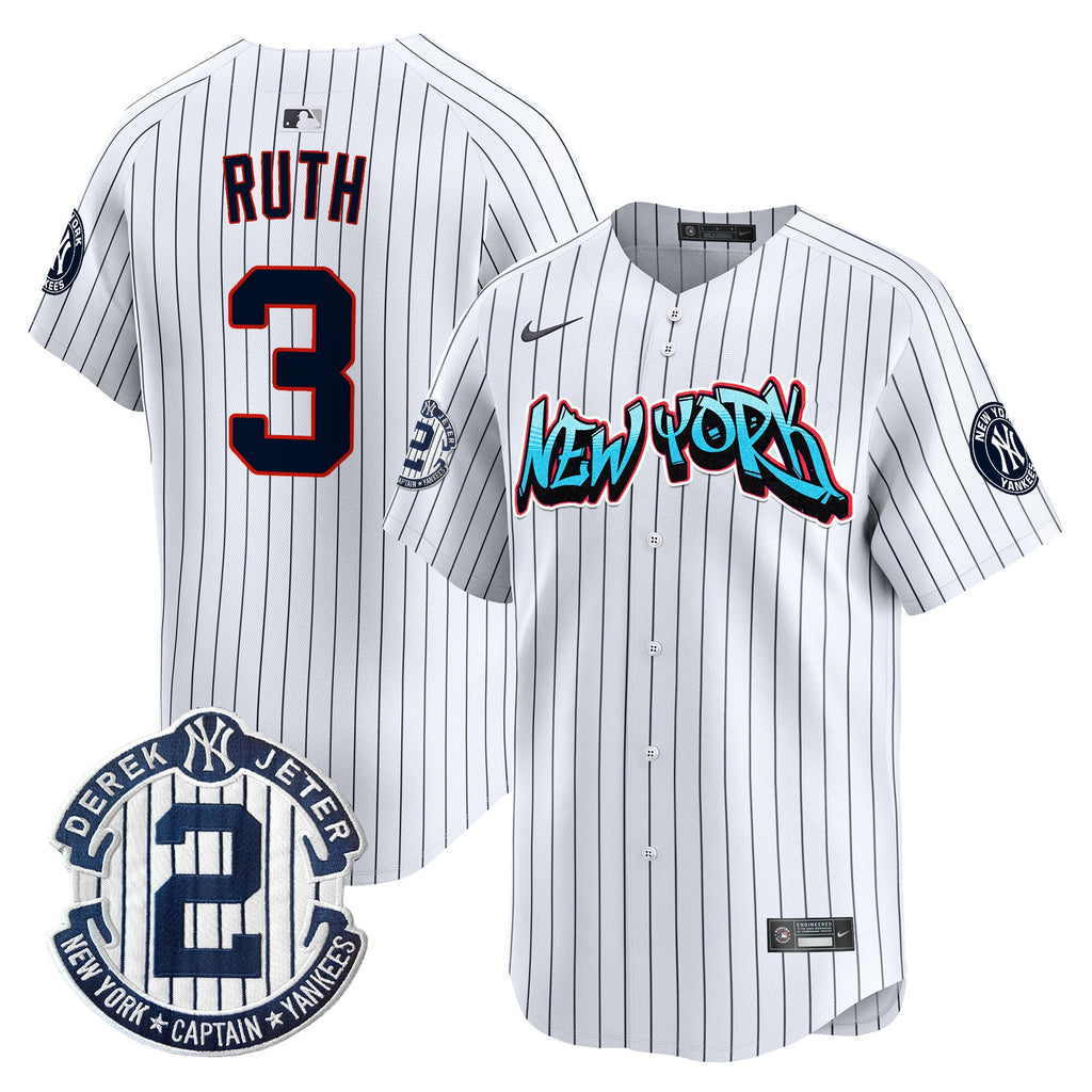 Men’s New York Graffiti Vapor Premier Limited Jersey