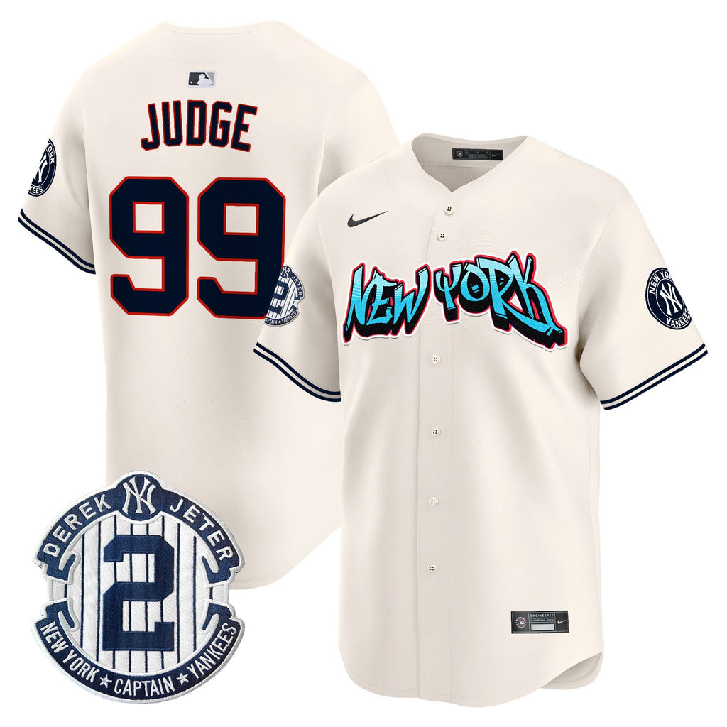 Men’s New York Graffiti Vapor Premier Limited Jersey