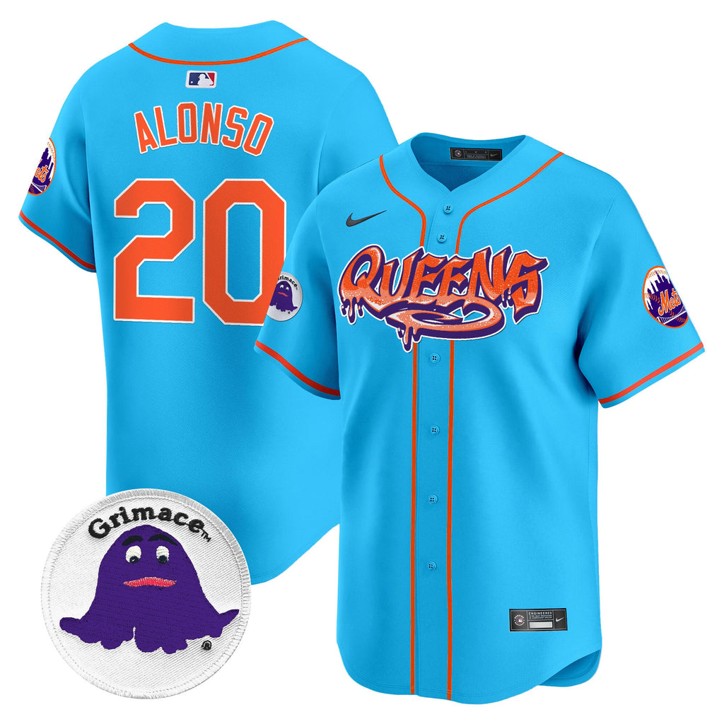 Men’s Queens Graffiti Vapor Premier Limited Jersey